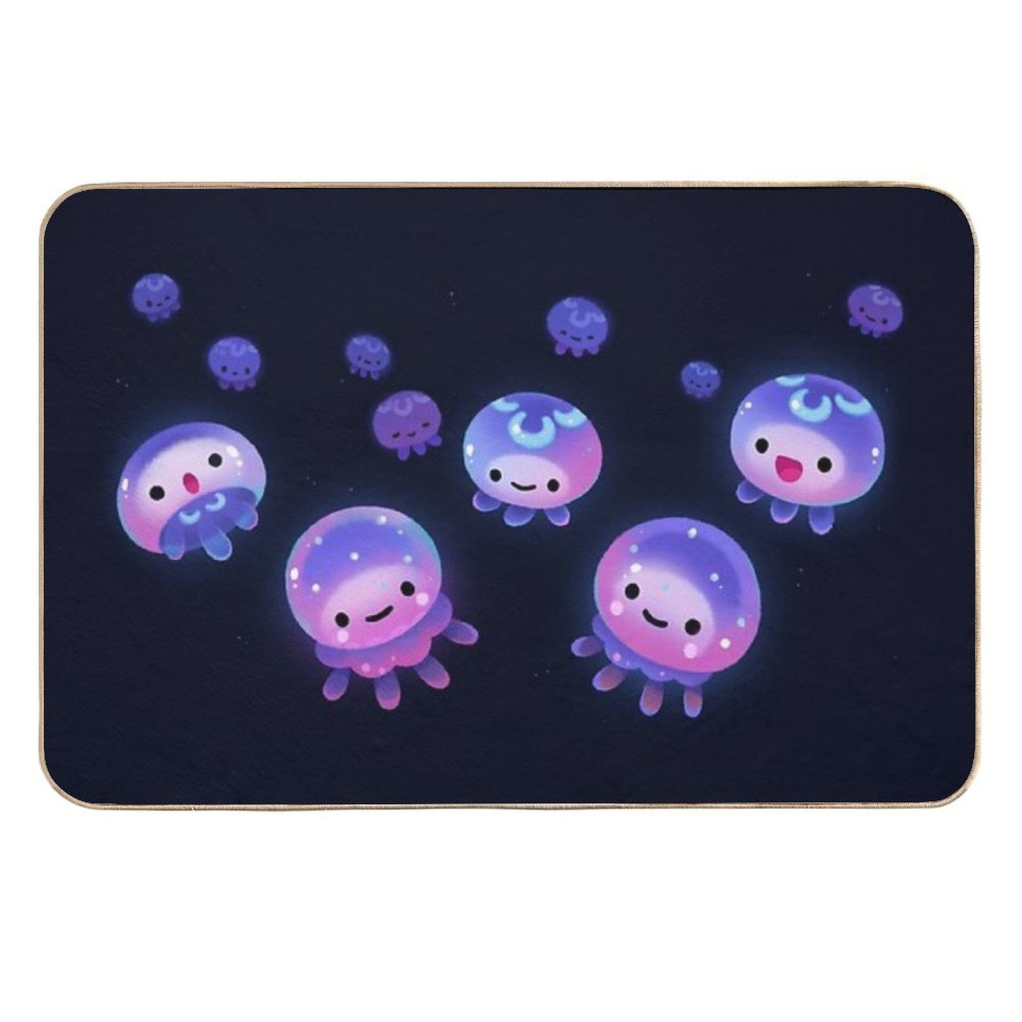 Baby Jellyfish Rapid-Drying Bath Mat