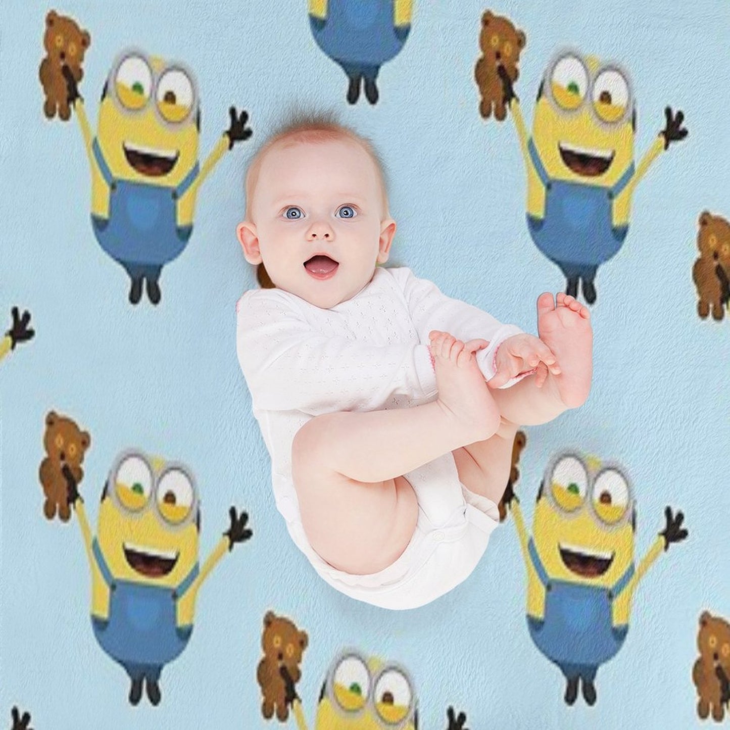 Bob Minion Sustainable Throw Blanket