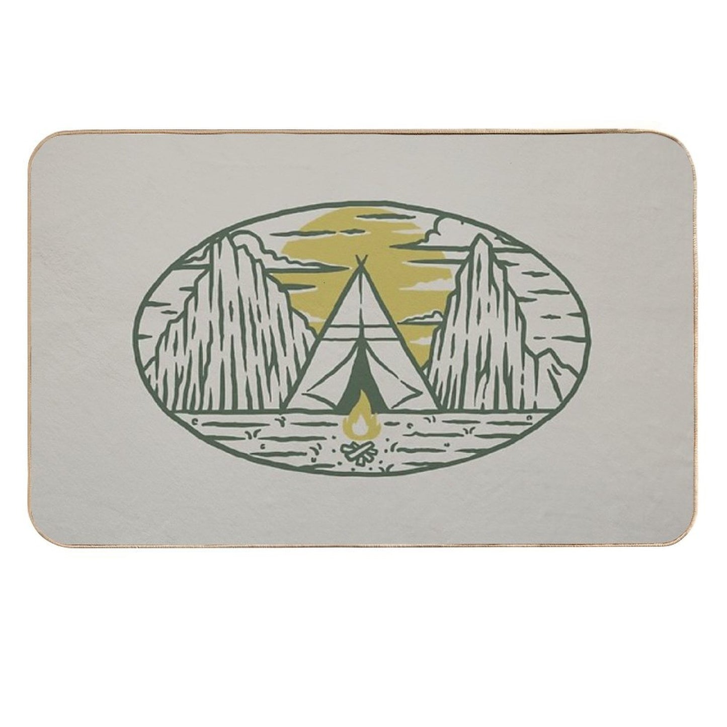 Camp And Fire Versatile Bath Mat