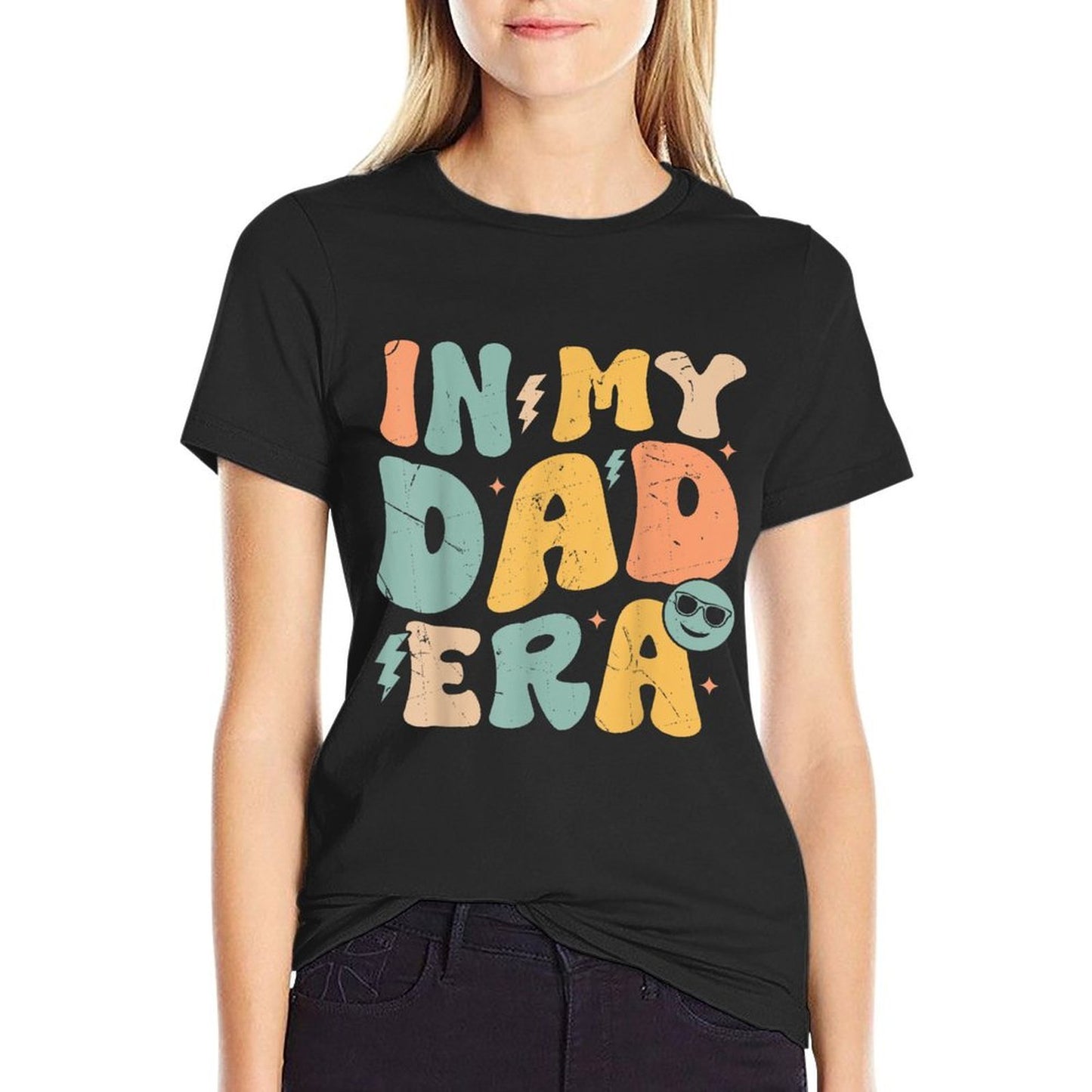 In My Dad Era Groovy Funny Papa Daddy Fathers Day For Men Relaxed-fit T-Shirt