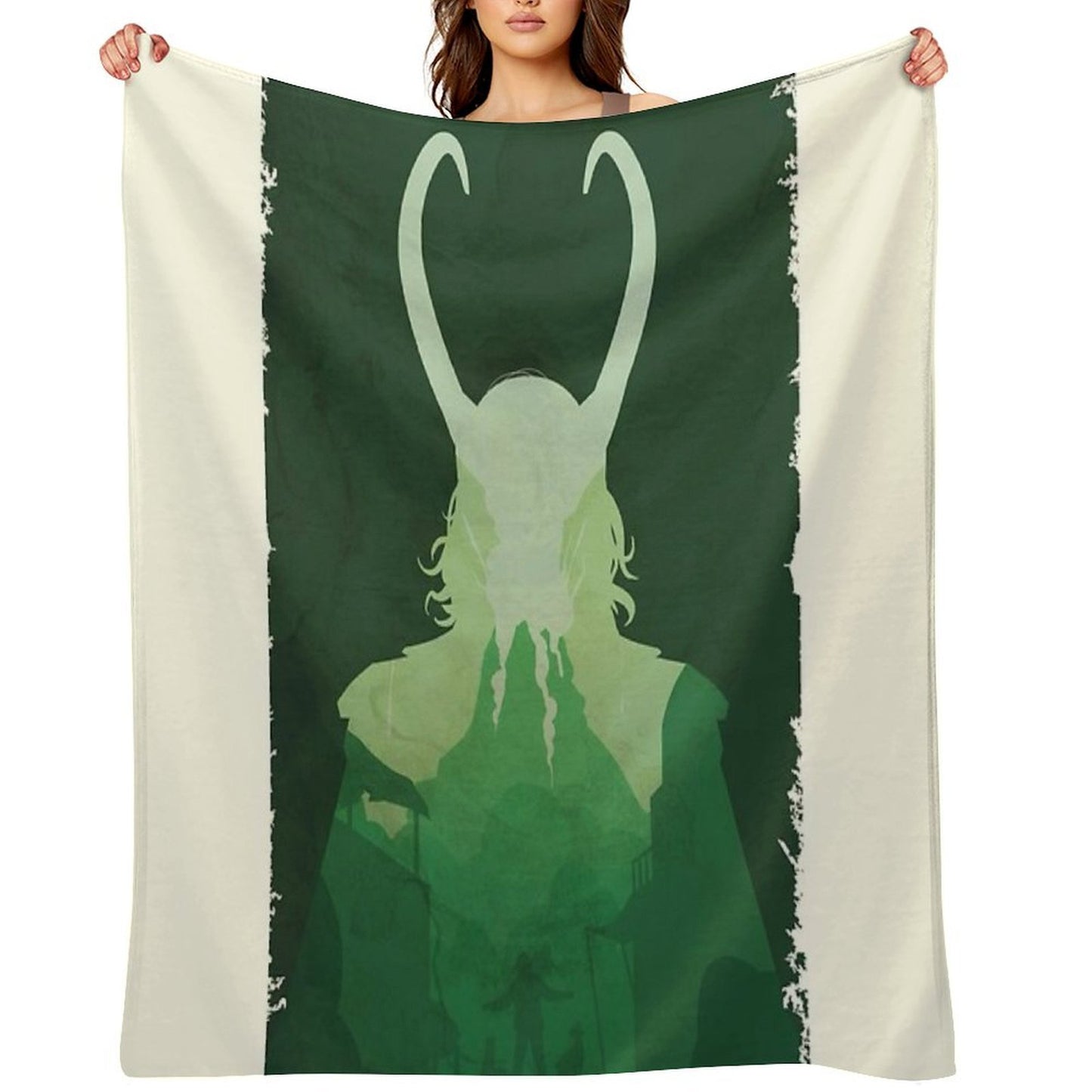 Loki Poster Lightweight Throw Blanket