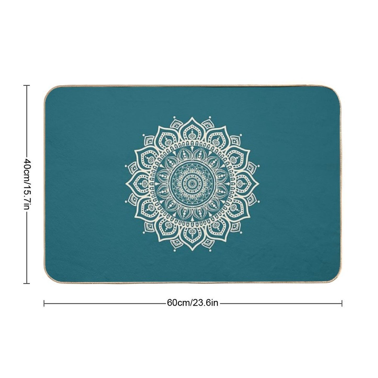 Islamic New Year Repositionable Bath Mat