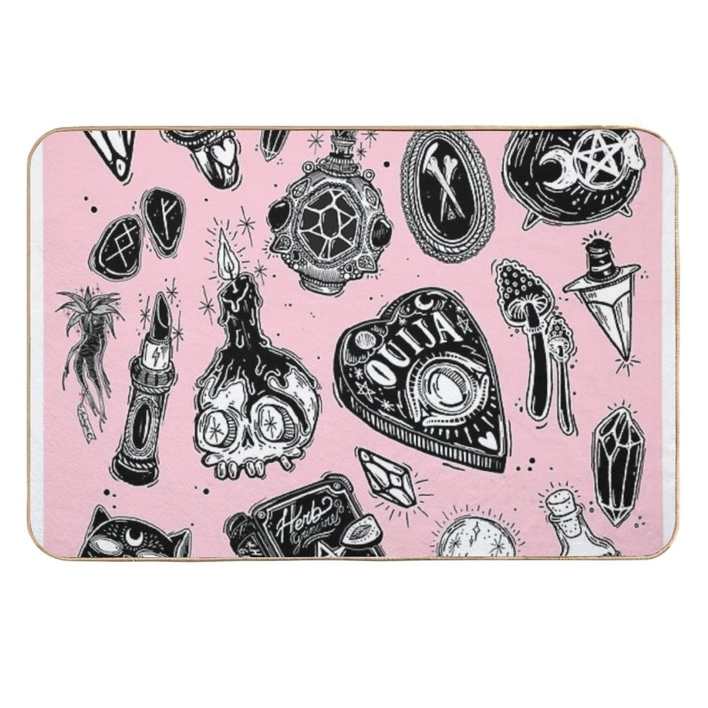 Witchy High-Traffic Bath Mat