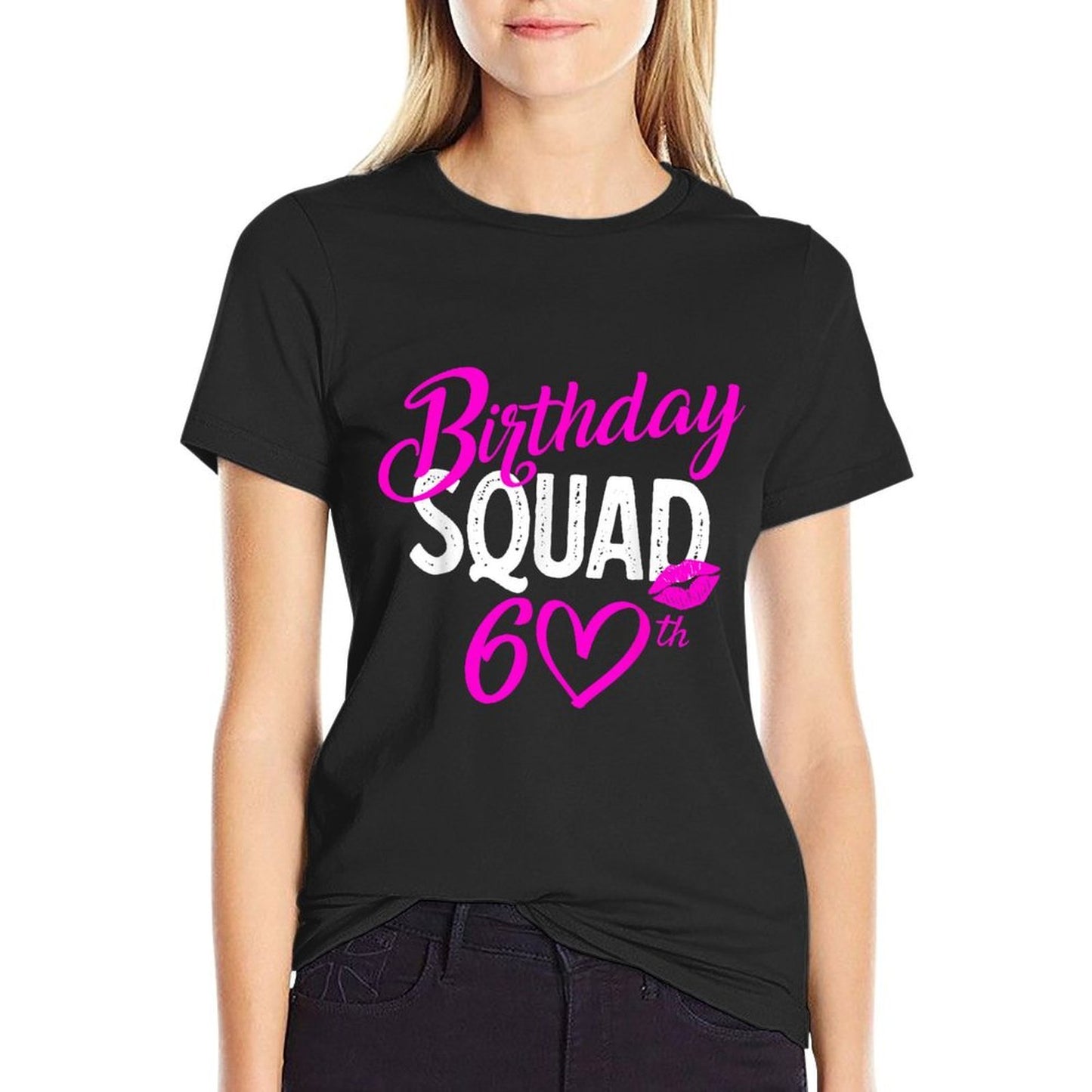 Las Vegas Girls Trip 2024 Queen It's My 60th Birthday Squad Easy-care T-Shirt