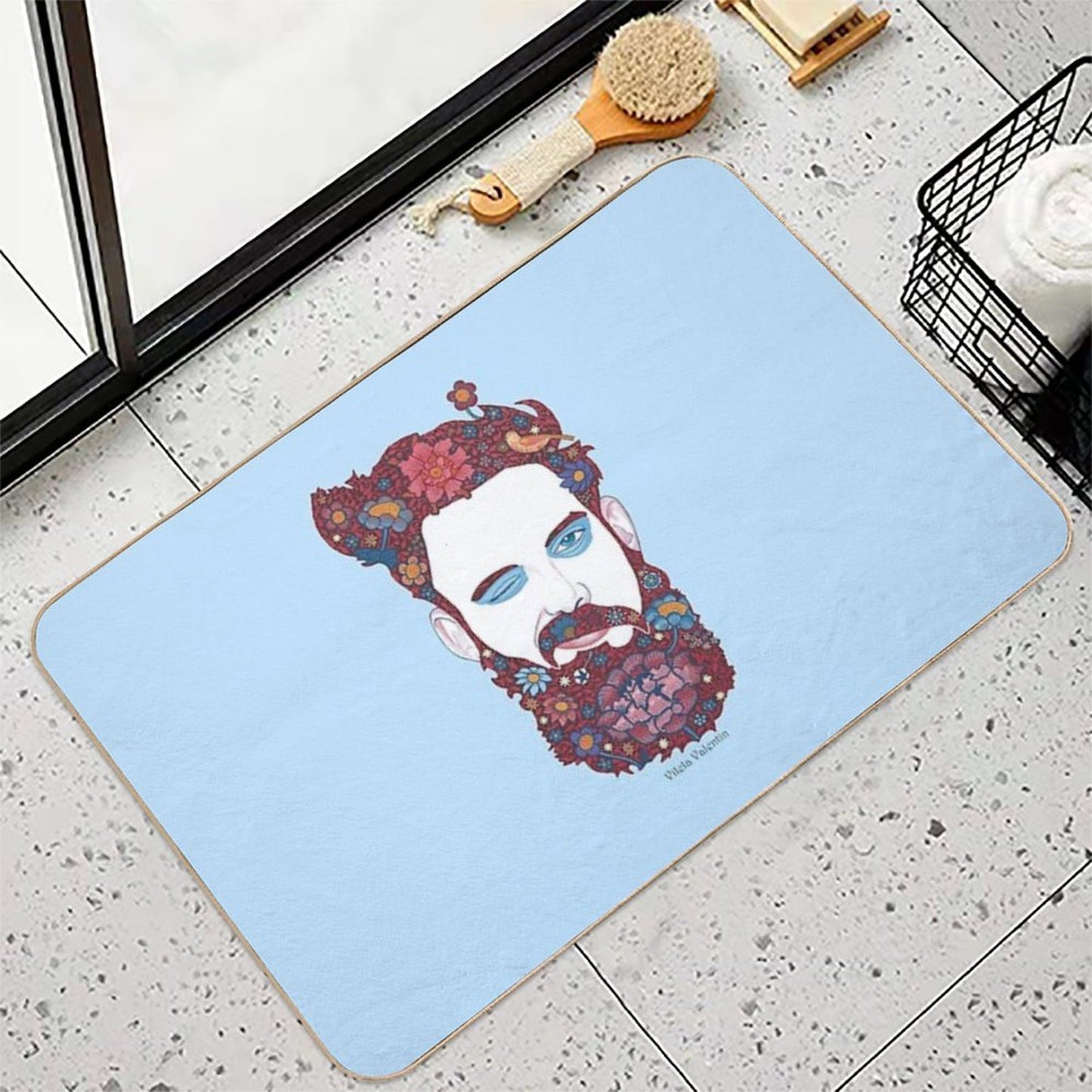 Bear´s Heaven II Easy Maintenance Bath Mat