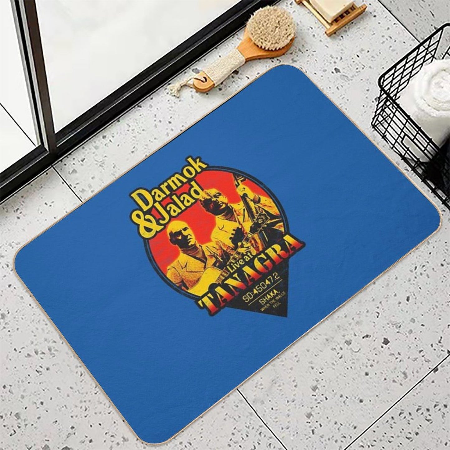 Darmok And Jalad at Tanagra Stain-Proof Bath Mat
