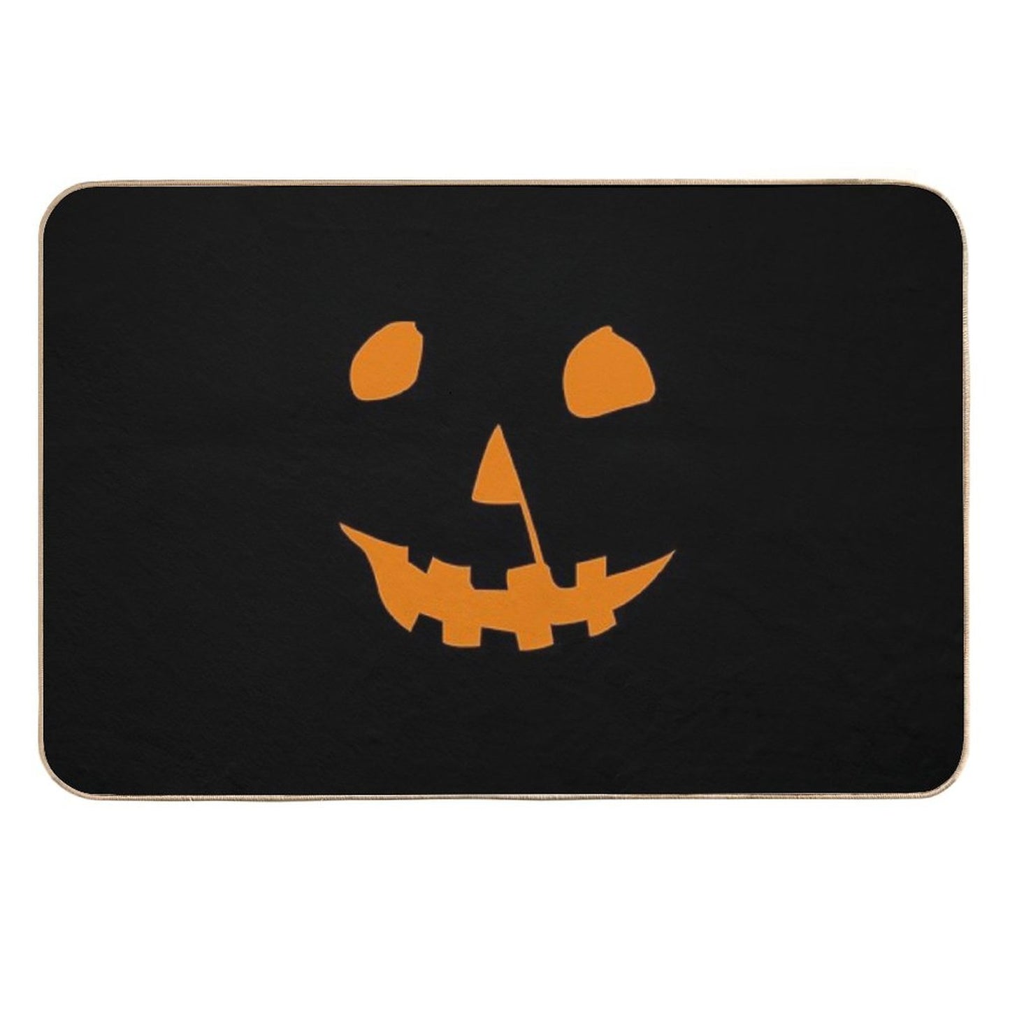 Halloween 1978 Pumpkin Shirt Jack O Lantern Absorbent Bath Mat