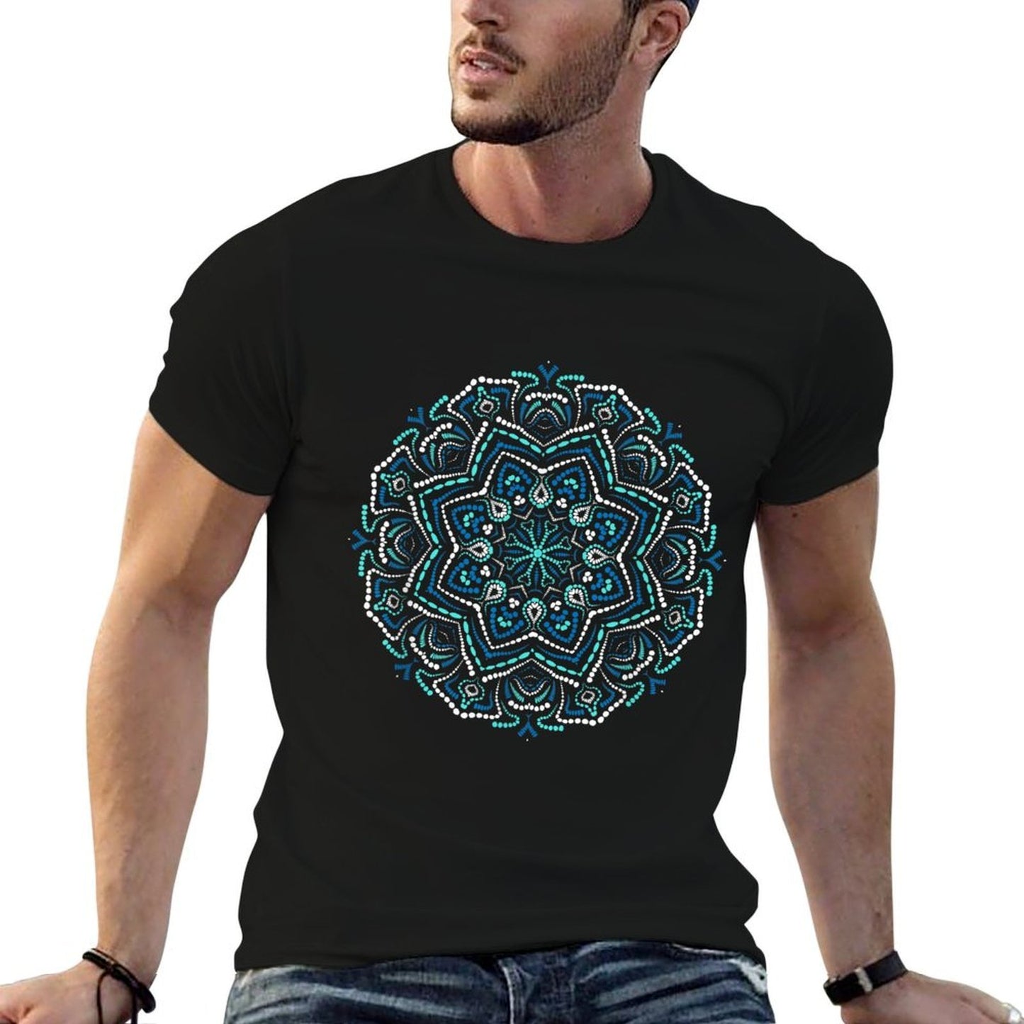 Meditation Mandalas - Yoga Mandala Vintage-inspired T-Shirt
