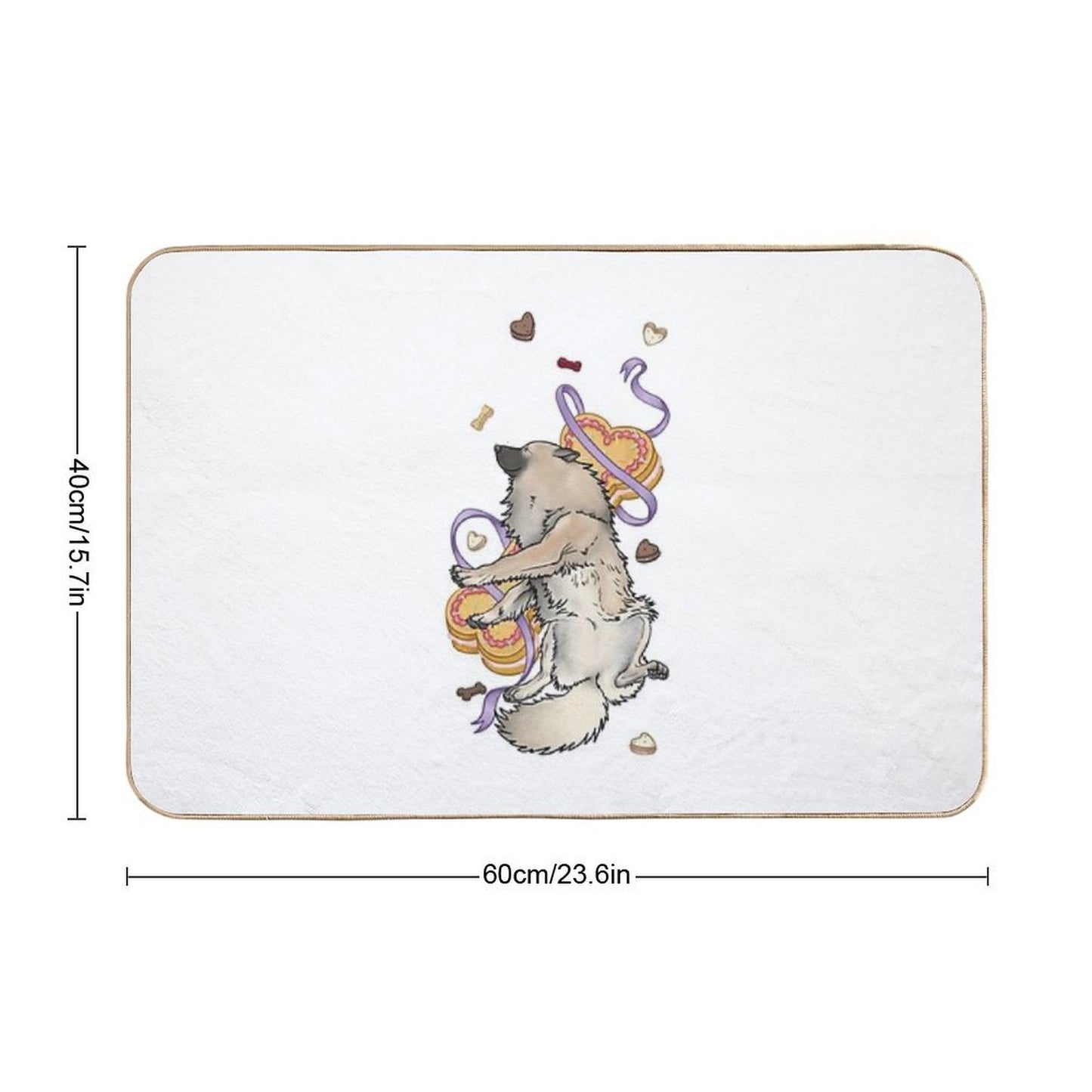 Dreams of Biscuits Eco-Friendly Bath Mat
