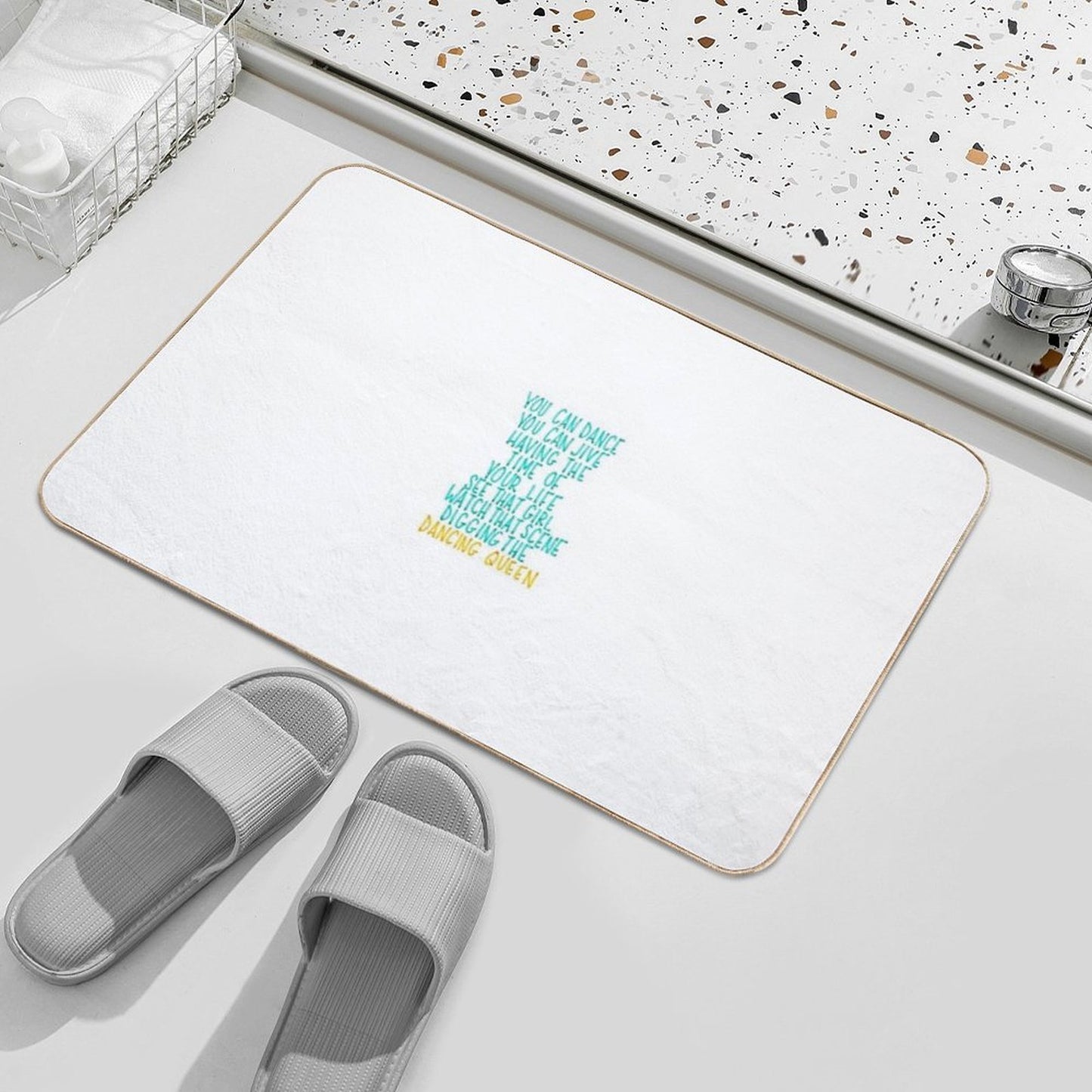 You Can Dance, You Can Jive Eco-Friendly Bath Mat