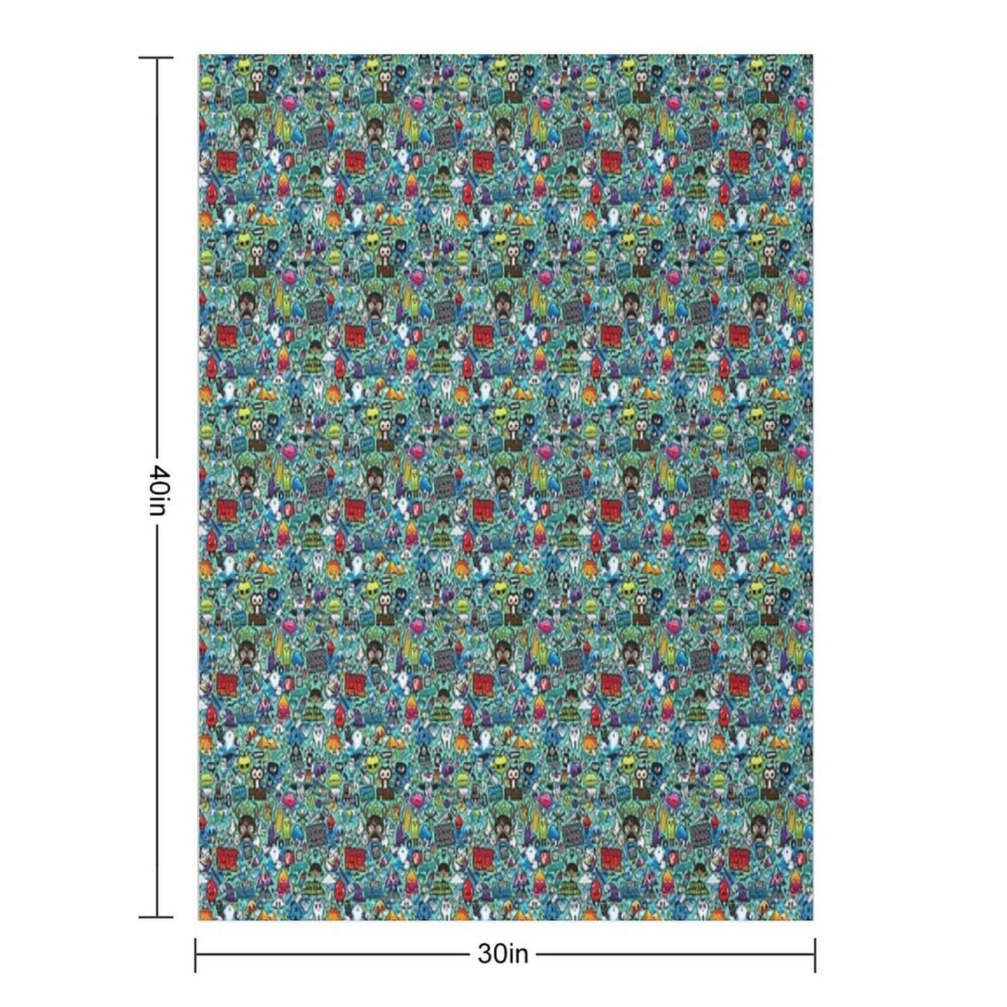 The Real World Durable Throw Blanket