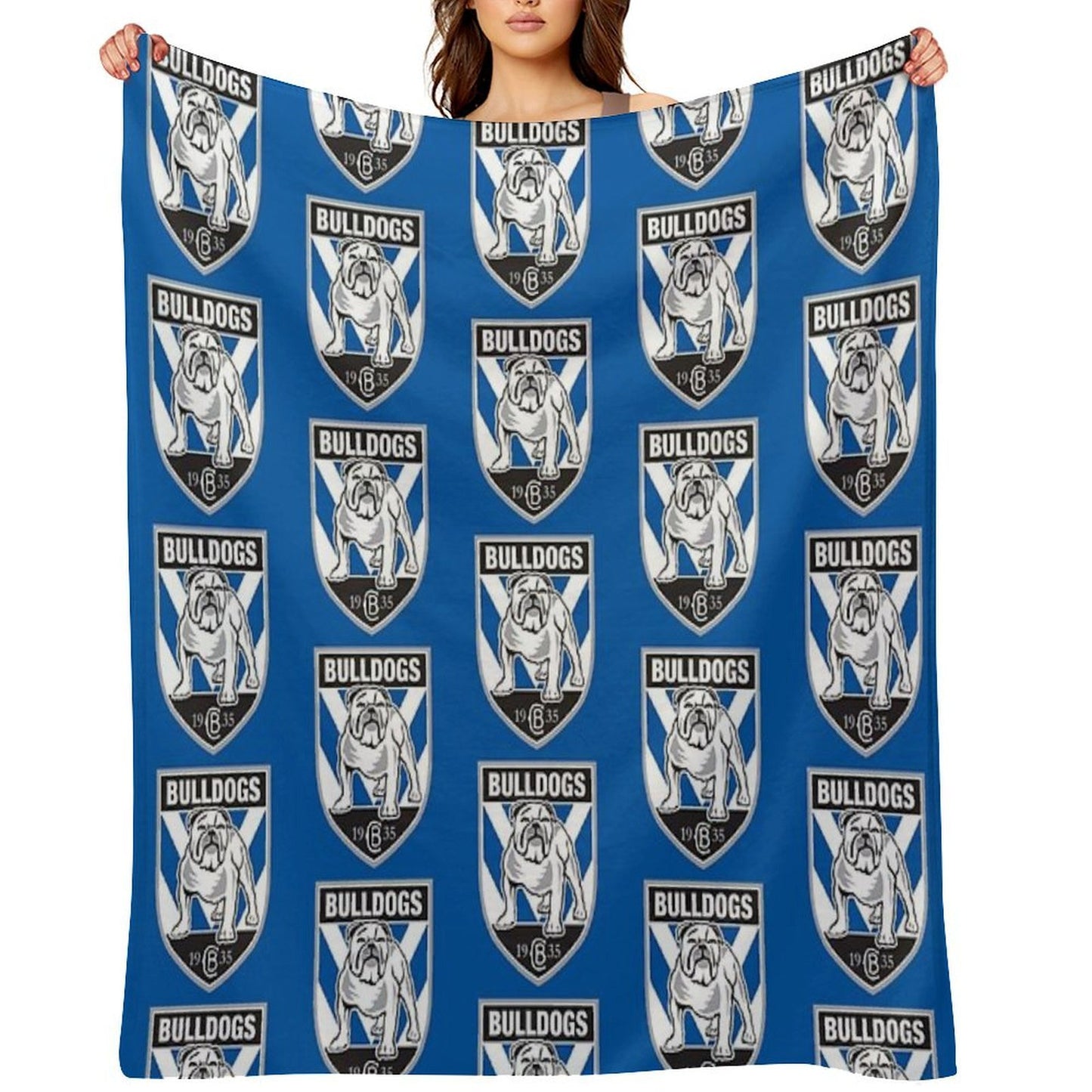 Canterbury-Bankstown Bulldogs Compact Throw Blanket
