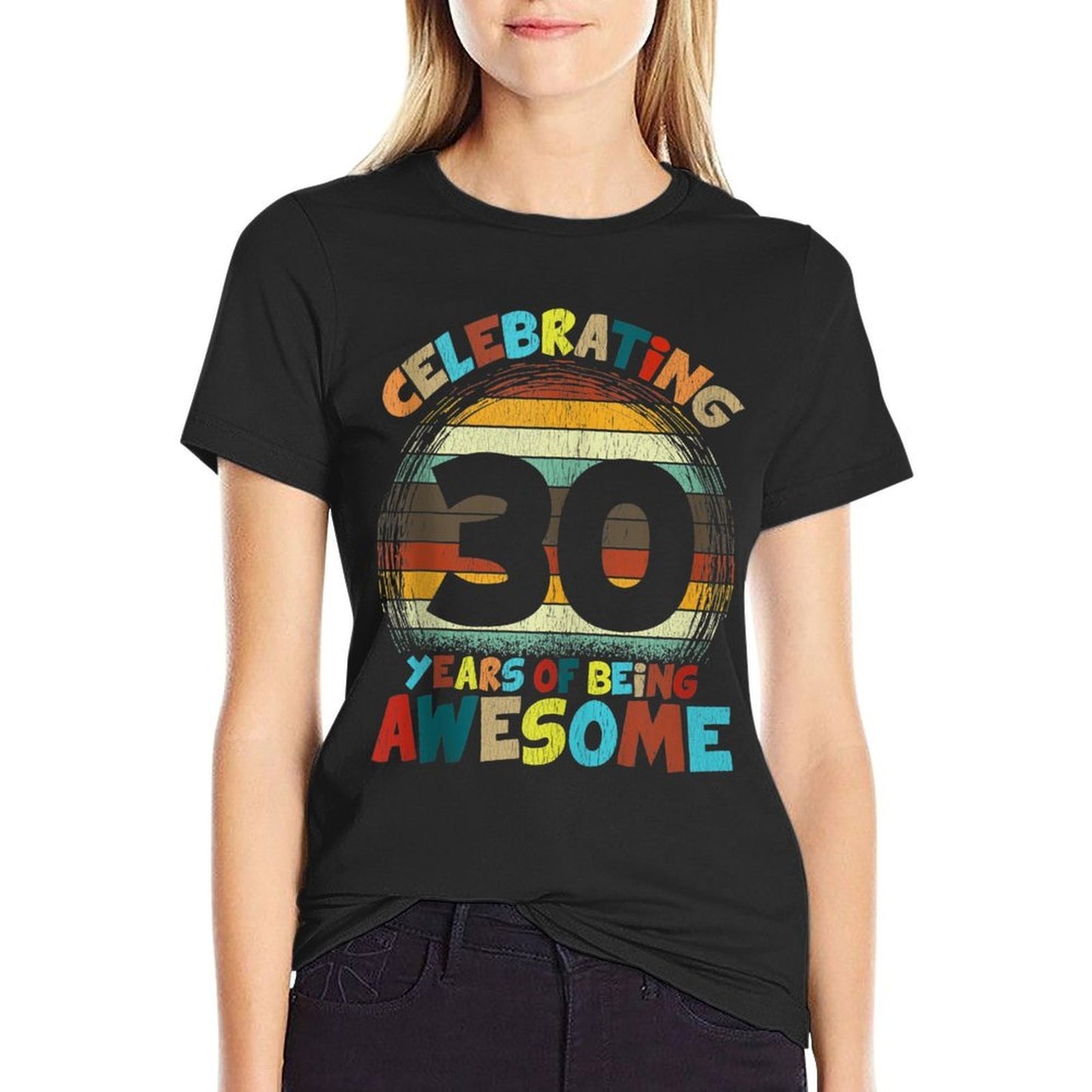 30th Birthday Gifts Retro Vintage Womens Mens 30th Birthday Relaxed-fit T-Shirt