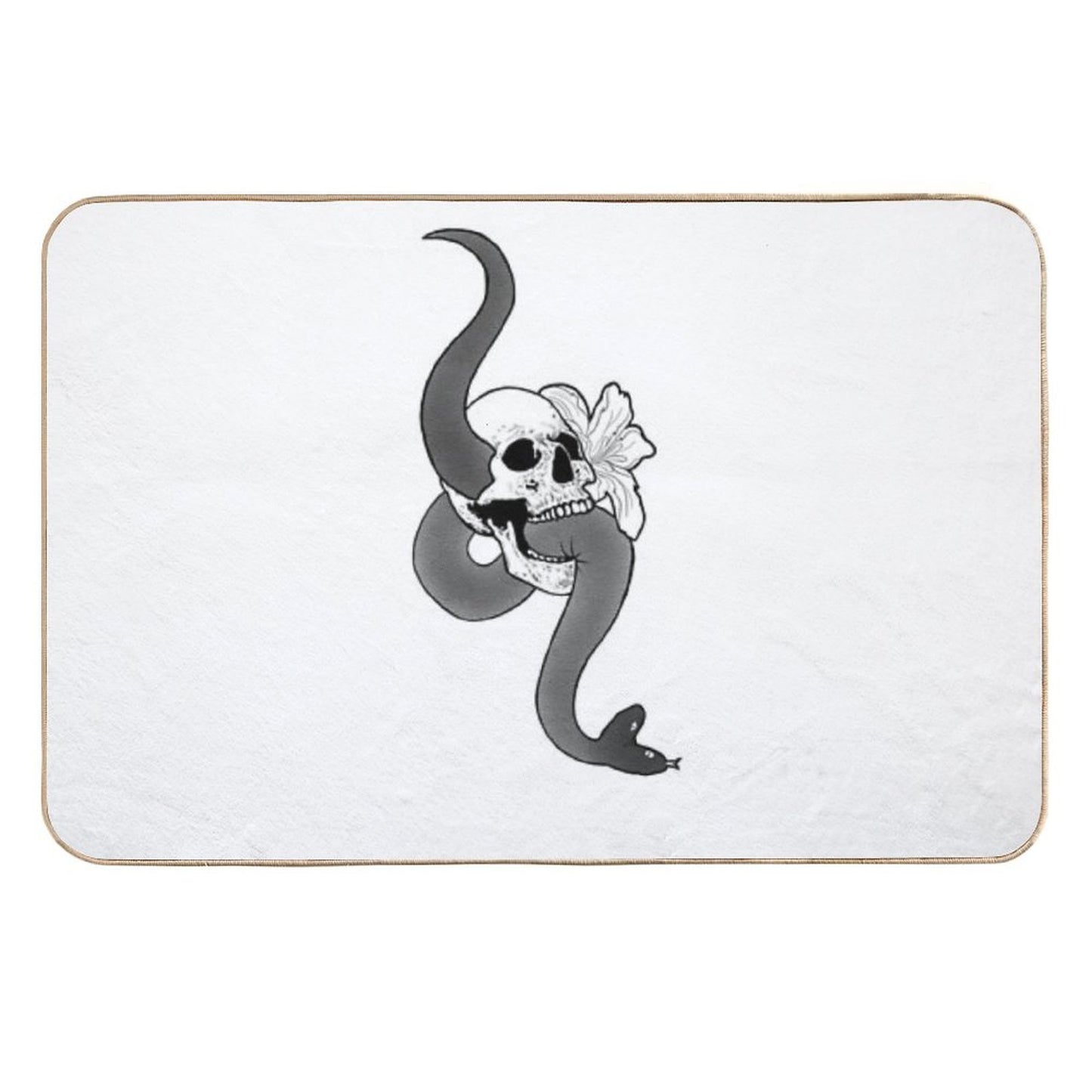 Scaly Oddity Absorbent Bath Mat