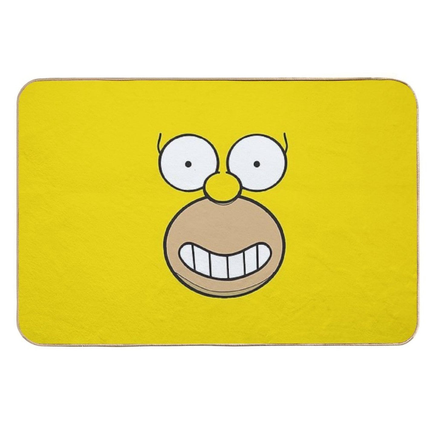 Homer Background 2 Absorbent Bath Mat
