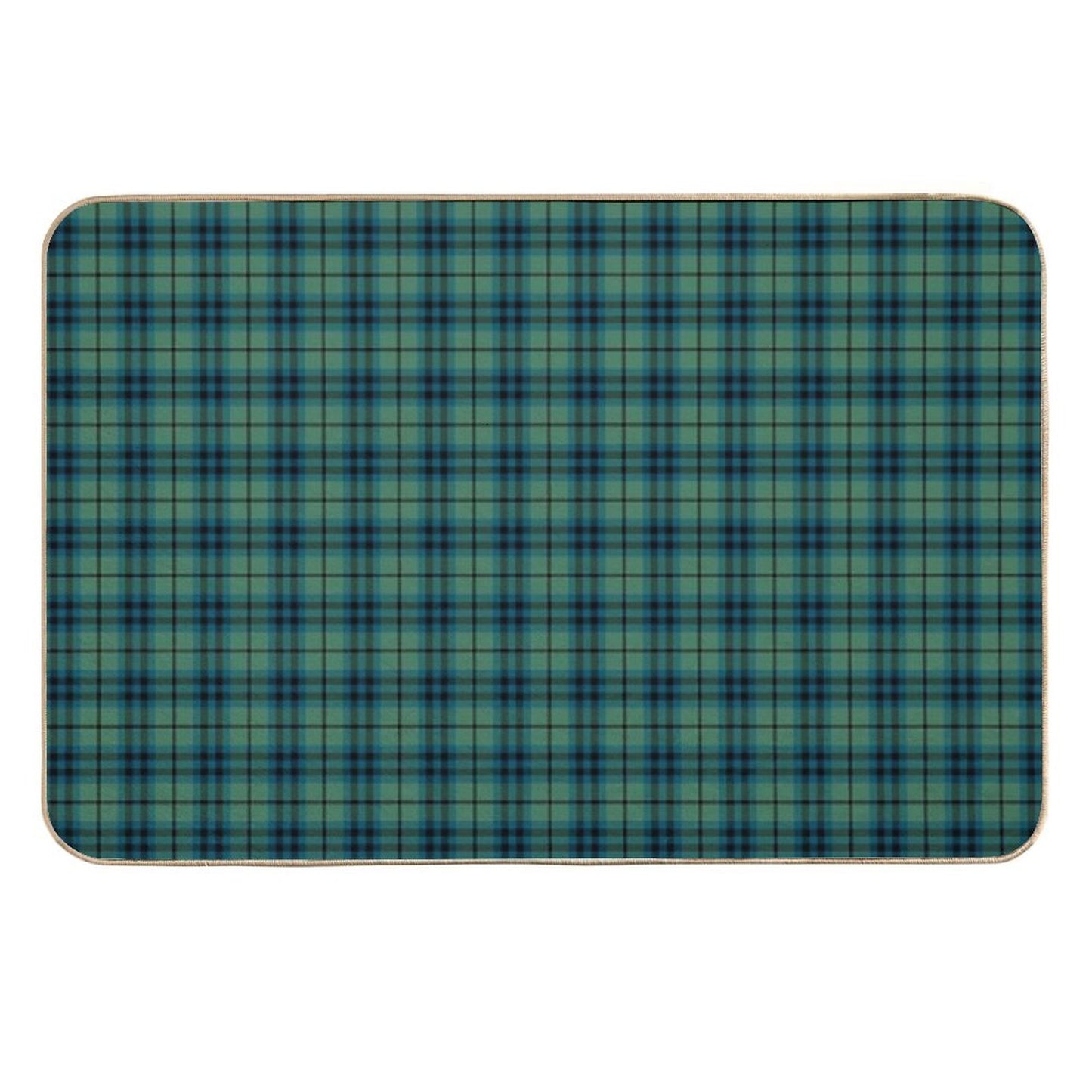 Clan Keith Ancient Tartan Toxin-Free Bath Mat