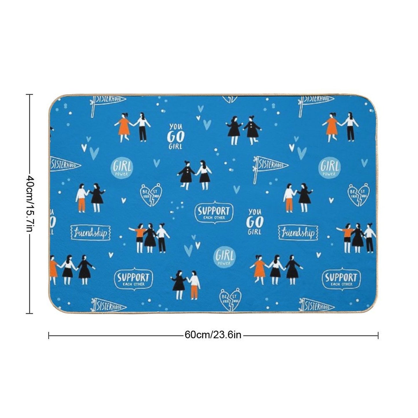 Sisterhood Absorbent Bath Mat
