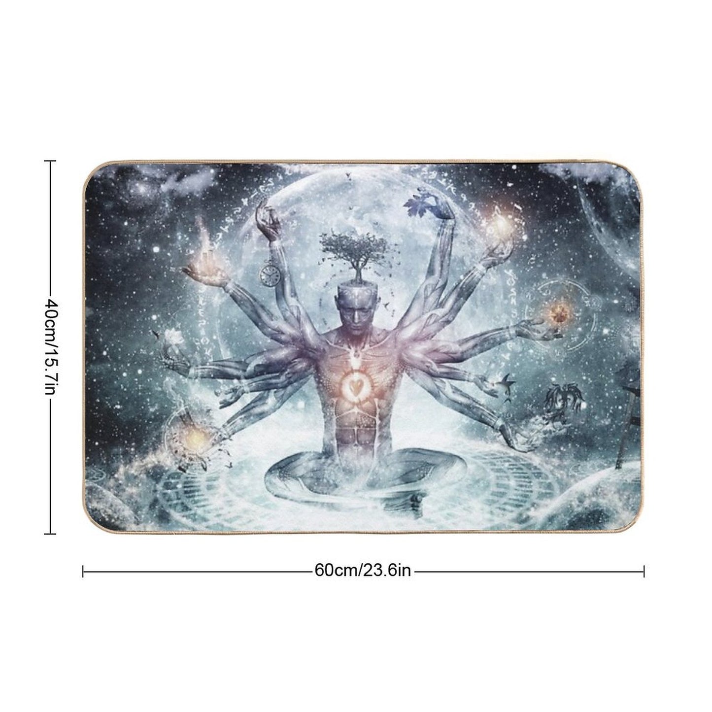 The Neverending Dreamer Toxin-Free Bath Mat