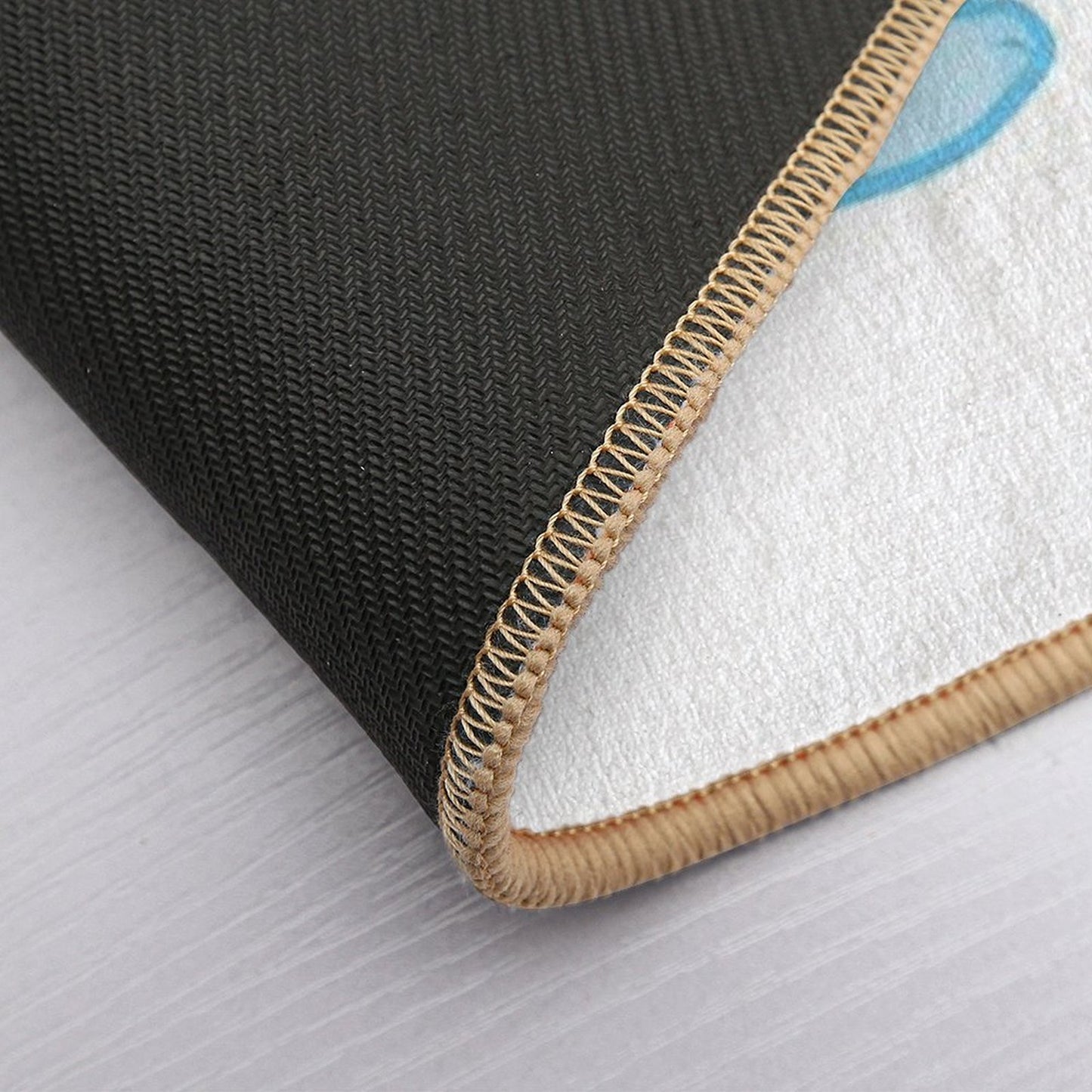 Sleeping Bunny Fade-Resistant Bath Mat