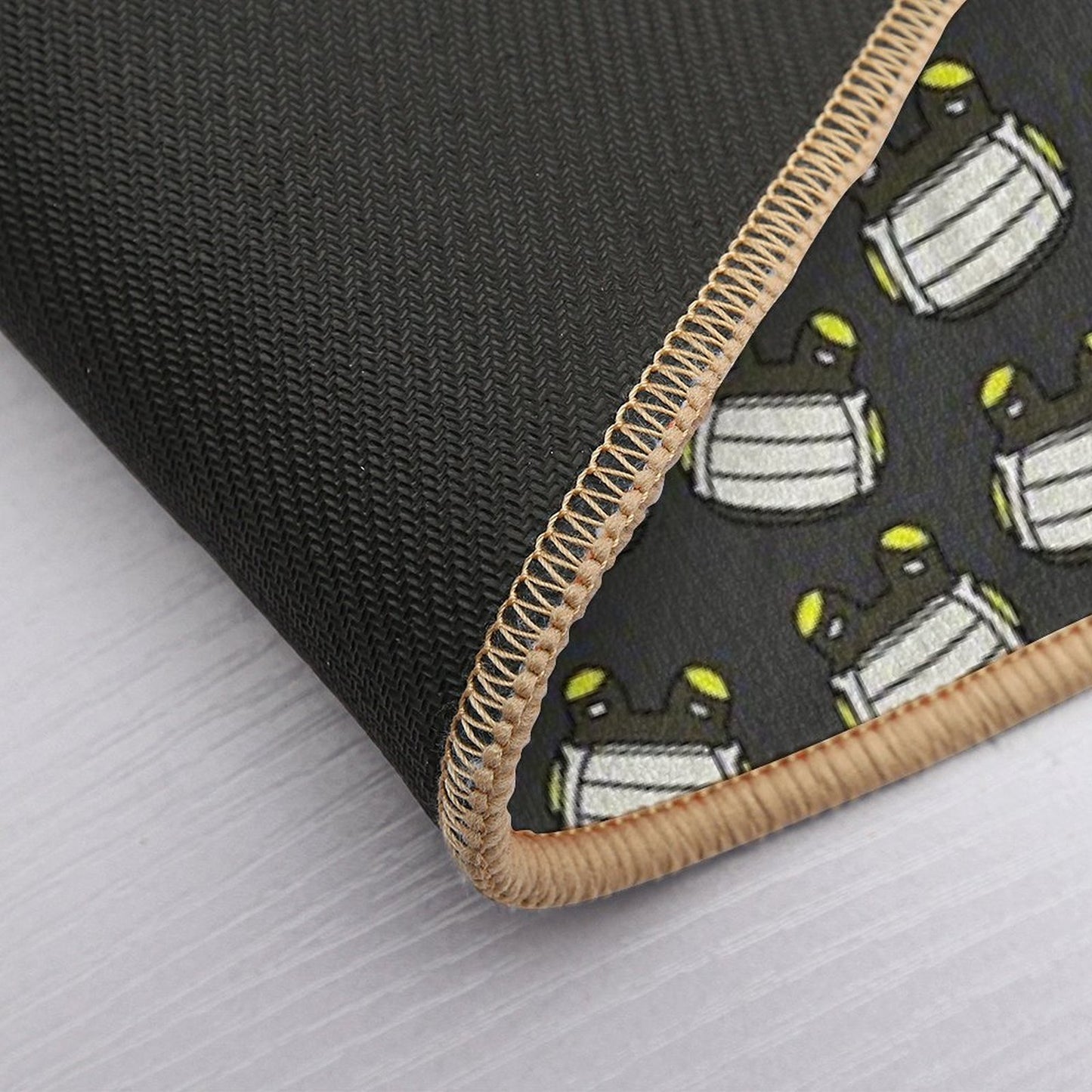 Raddle Print Pet-Safe Bath Mat