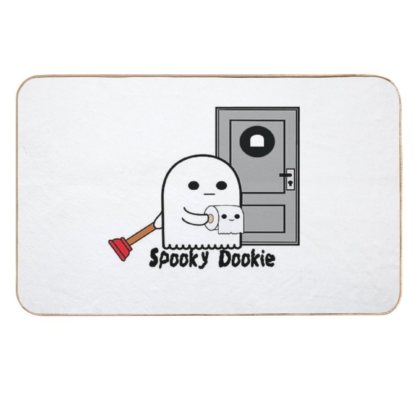 Spooky Dookie Stain-Proof Bath Mat