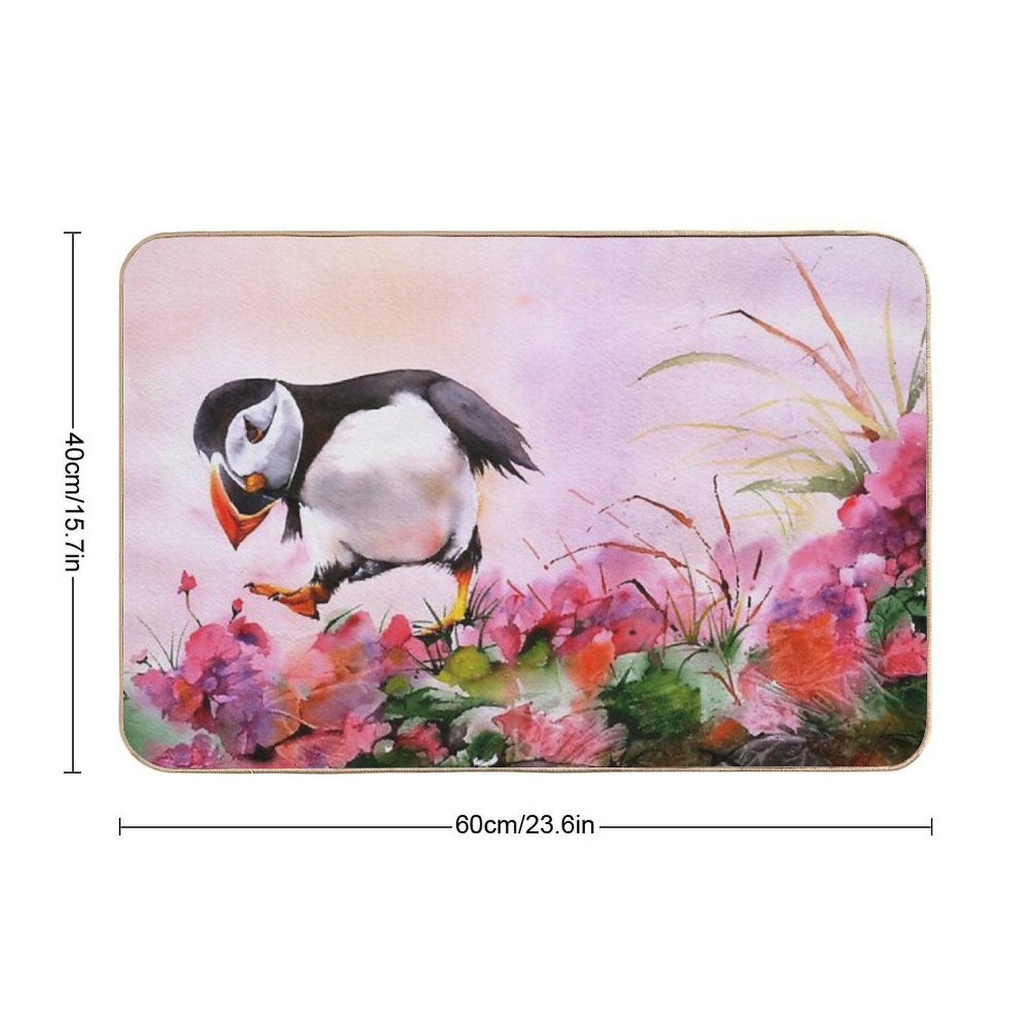 In The Pink Long-Lasting Bath Mat