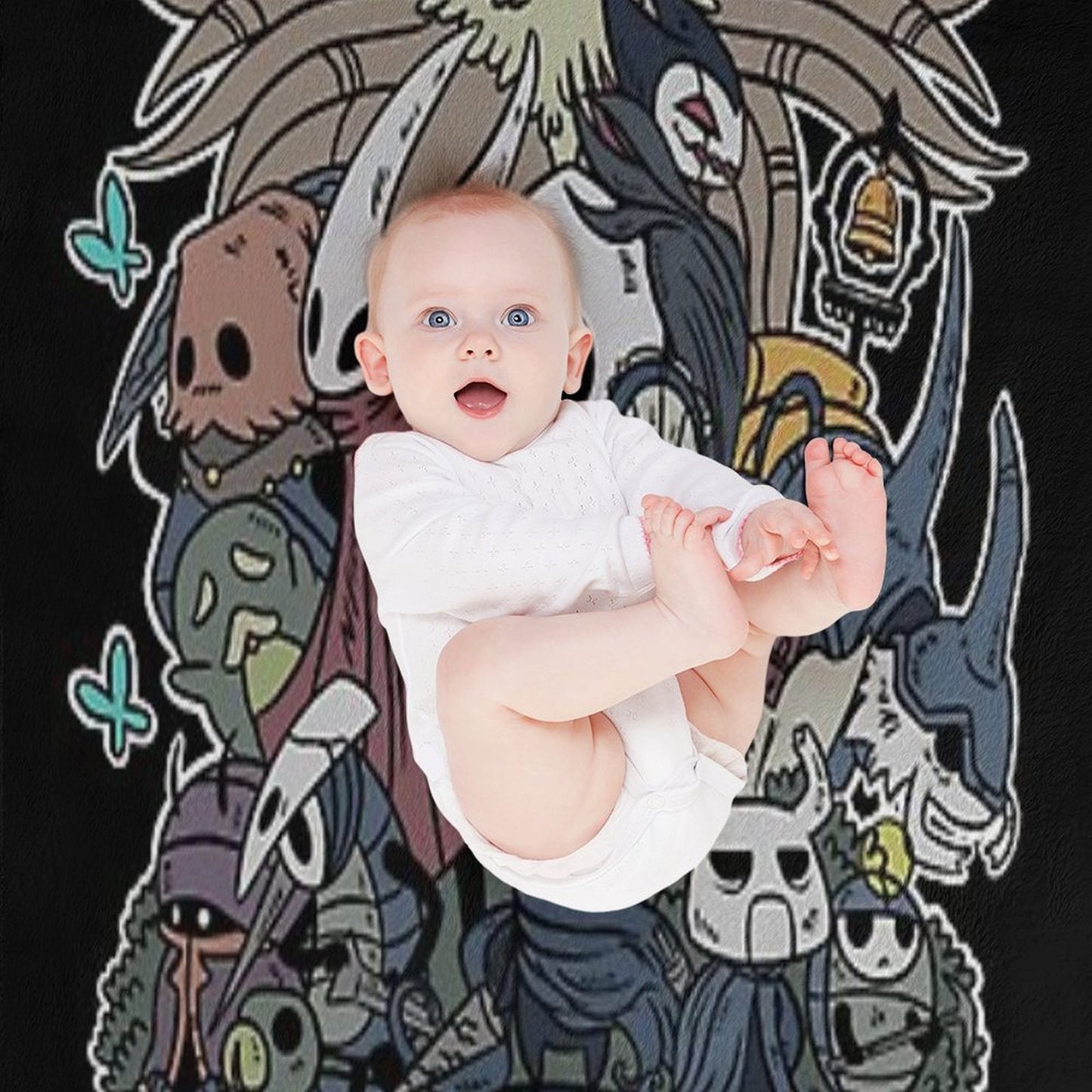 Hollow Party Gift-ready Throw Blanket
