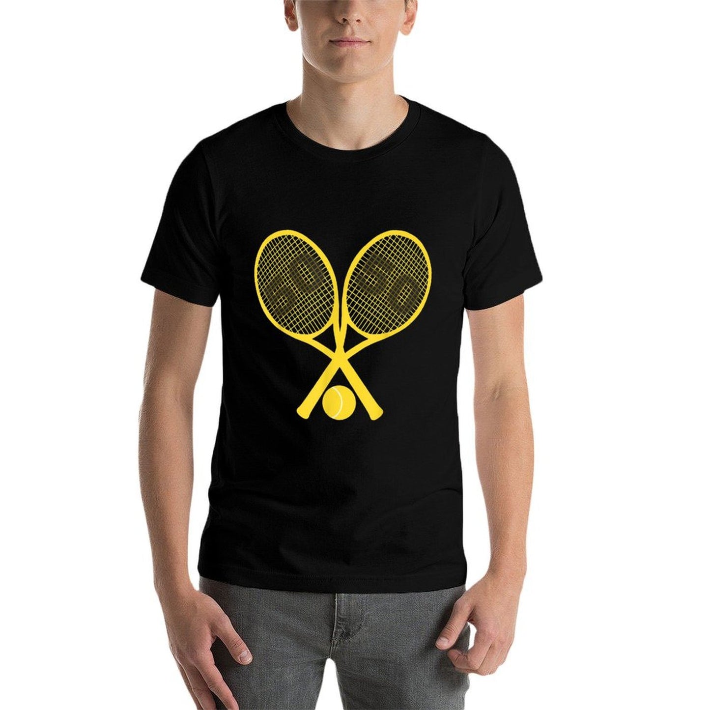 50th Birthday Tenniss Fade-proof Color T-Shirt