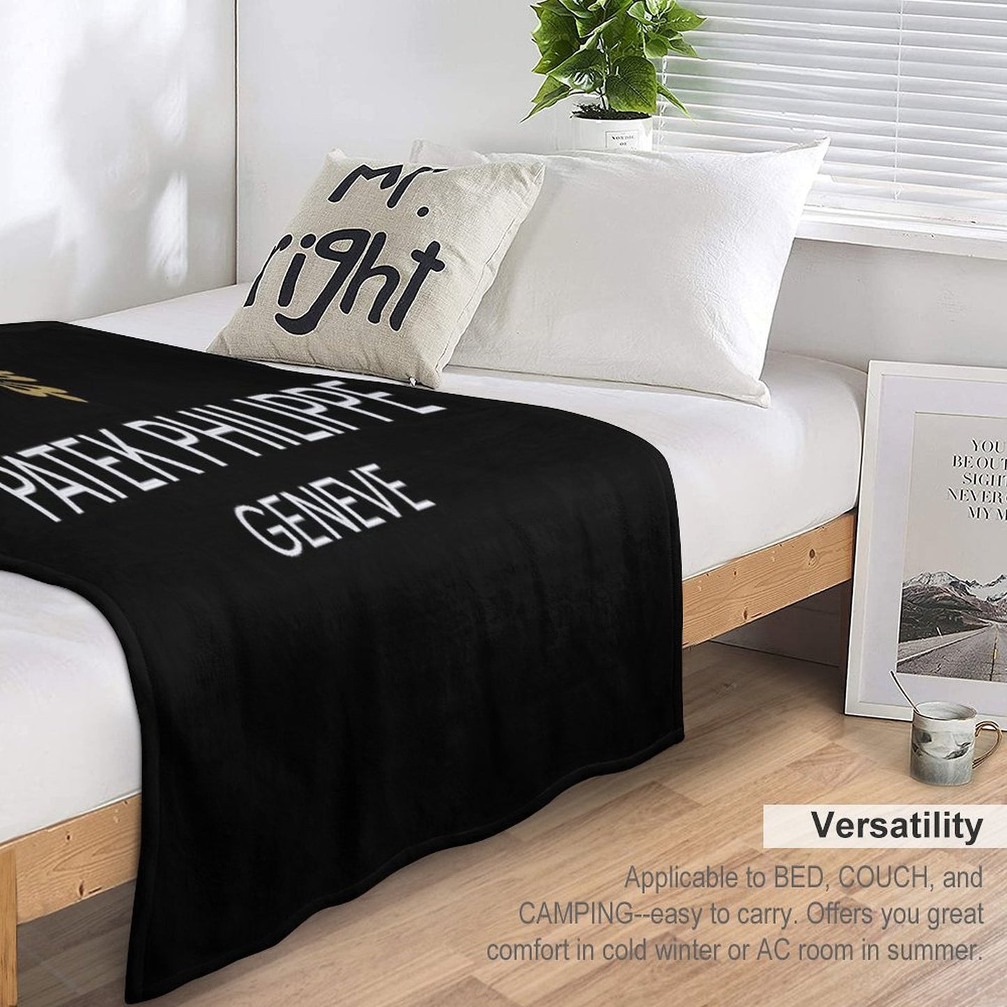 The Patek Philippe Watch Watches Easy Care Throw Blanket