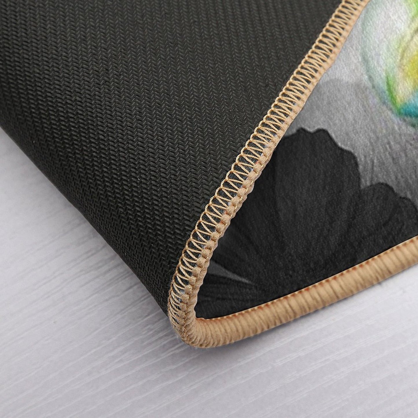 Luna Moth Repositionable Bath Mat