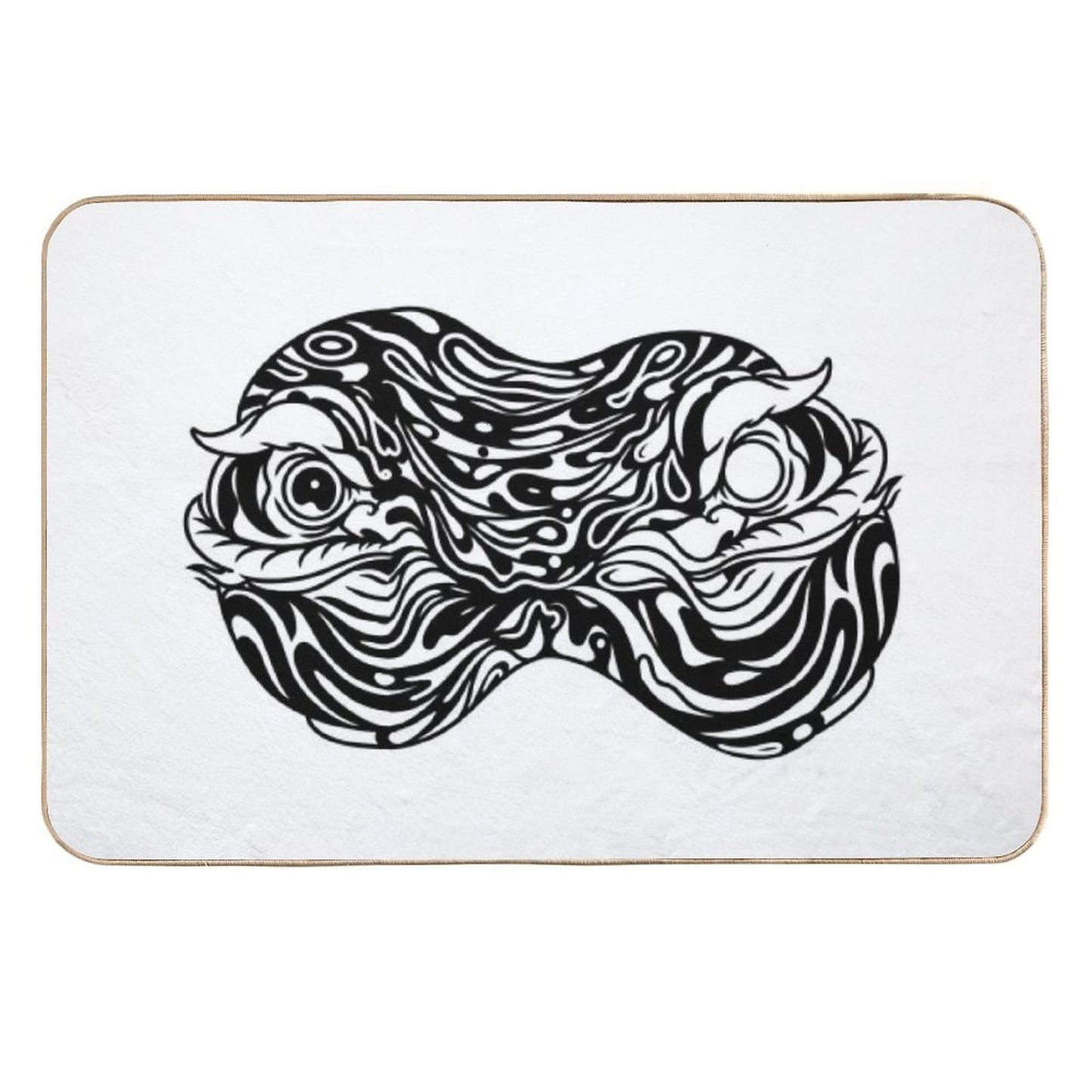 Daruma Melt Repositionable Bath Mat