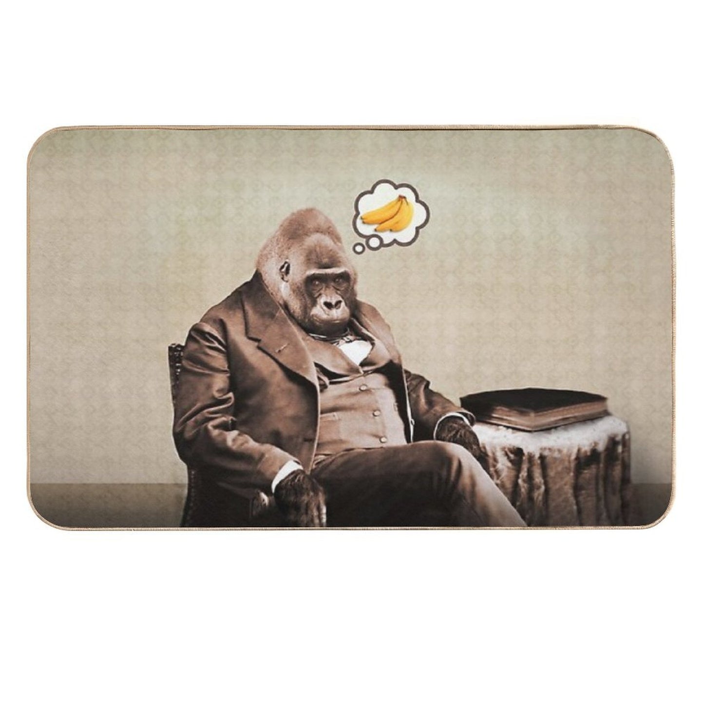Gorilla My Dreams Rapid-Drying Bath Mat