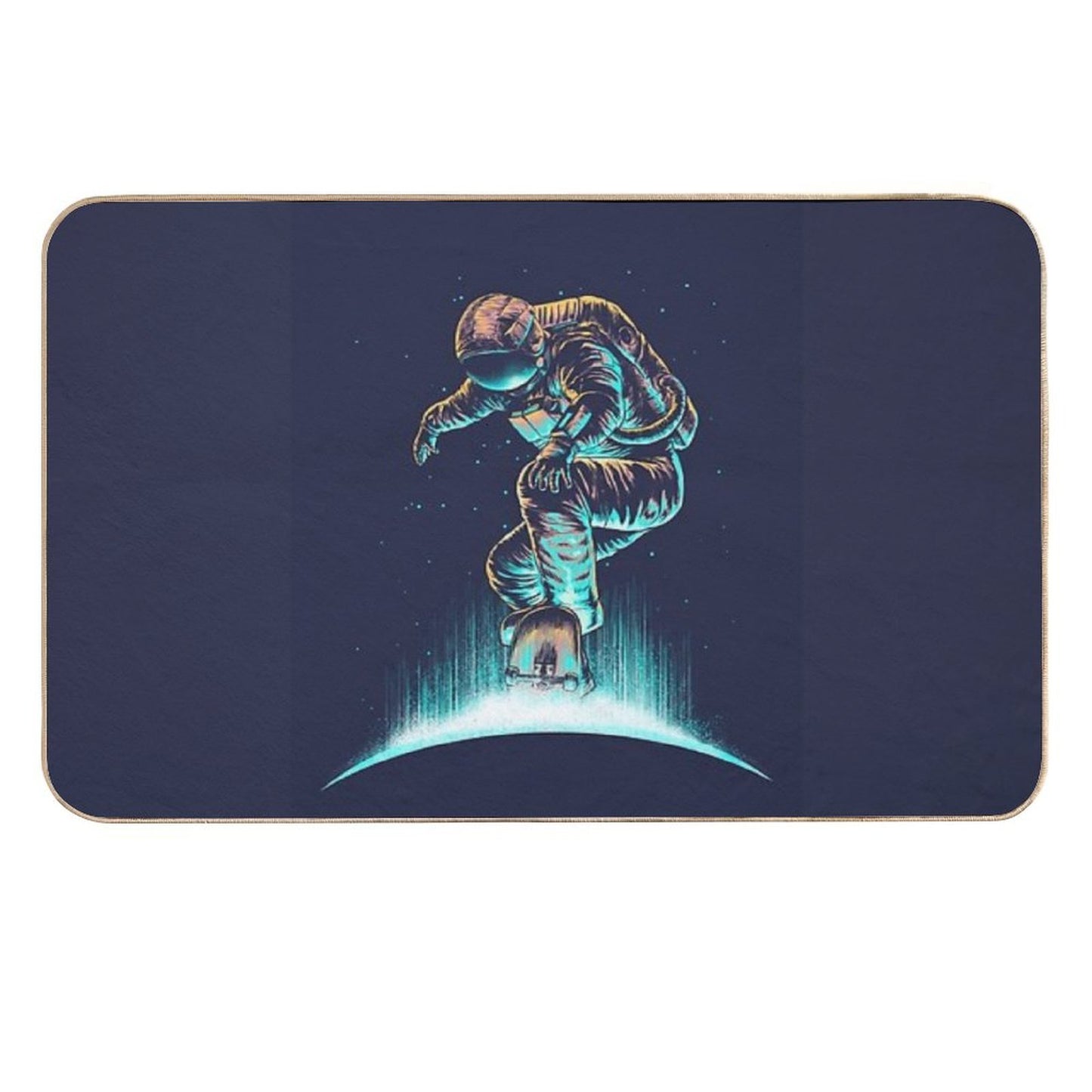 Space Grind Rapid-Drying Bath Mat