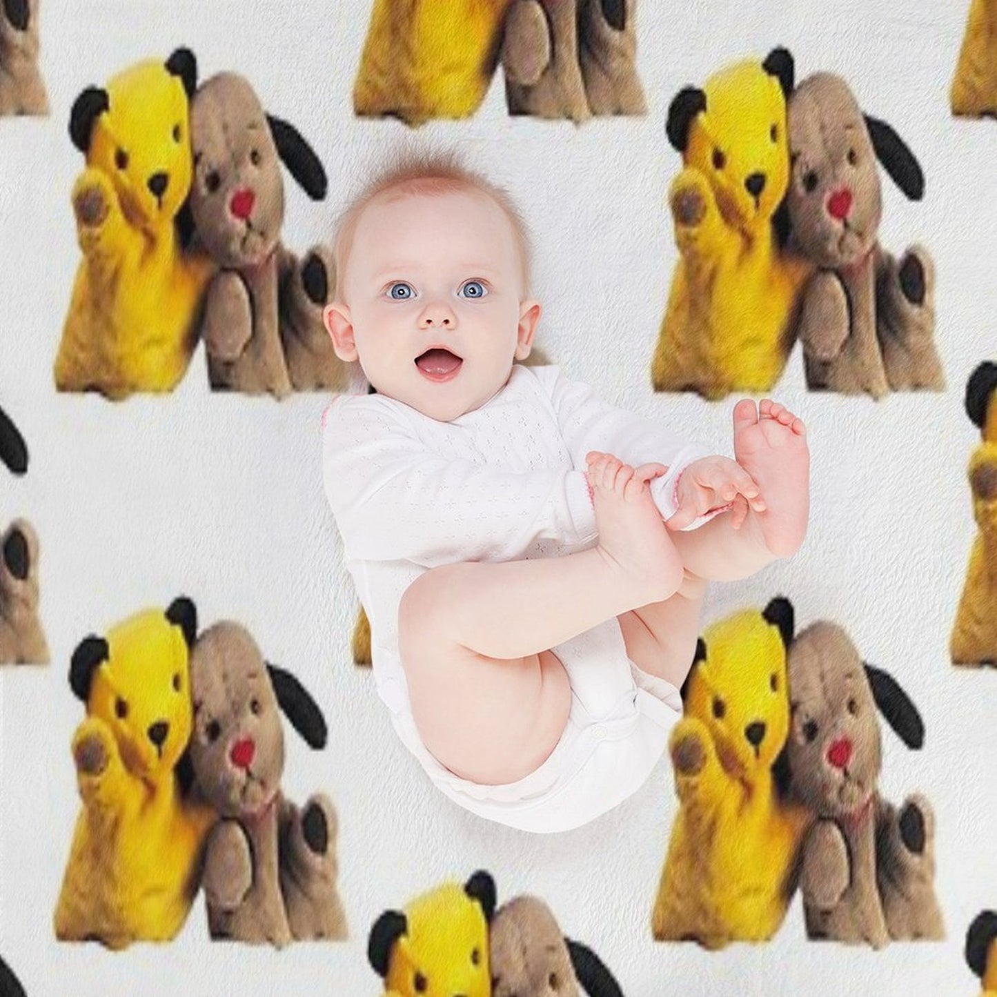 Sooty And Sweep Comfort Throw Blanket