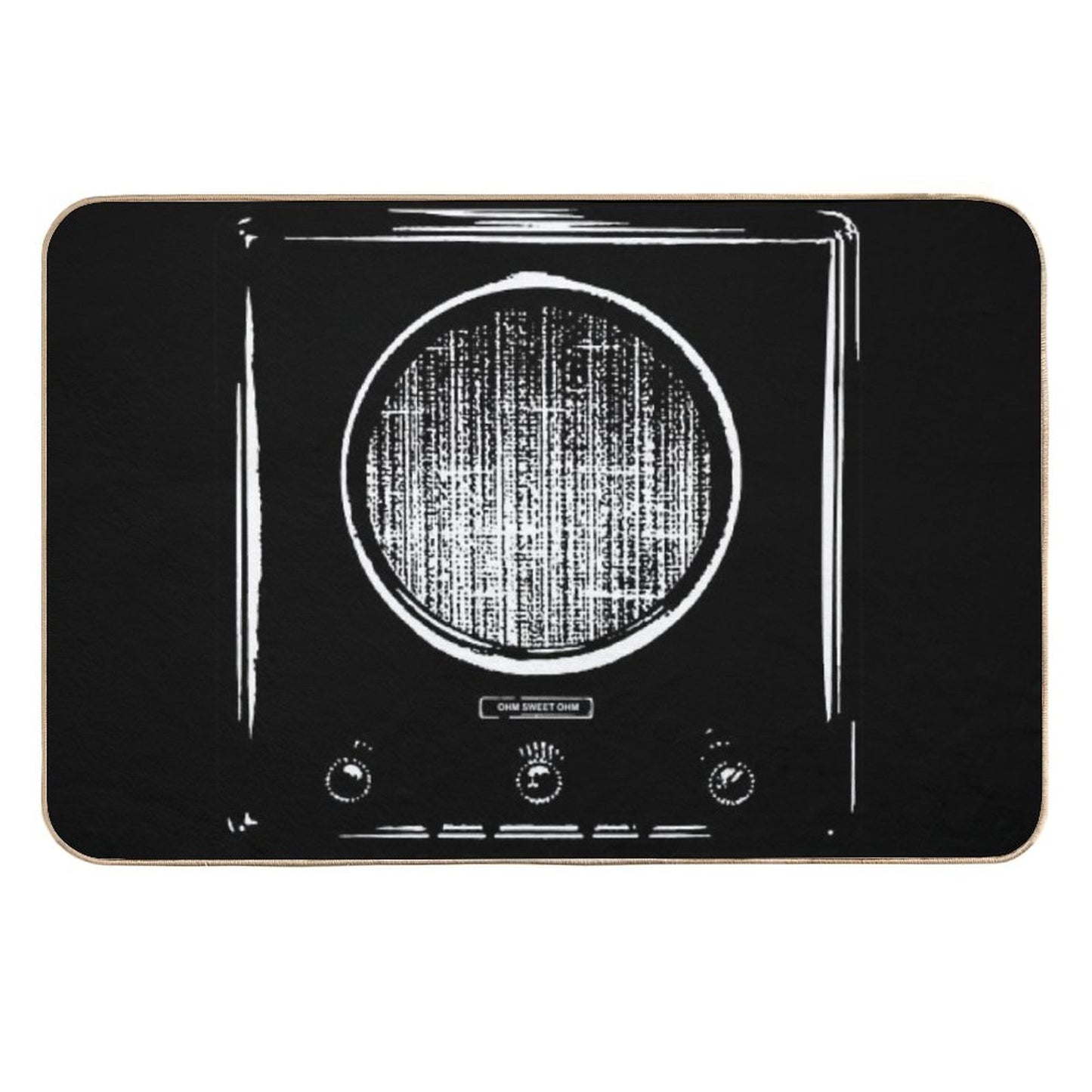 Ohm Sweet Ohm High-Traffic Bath Mat