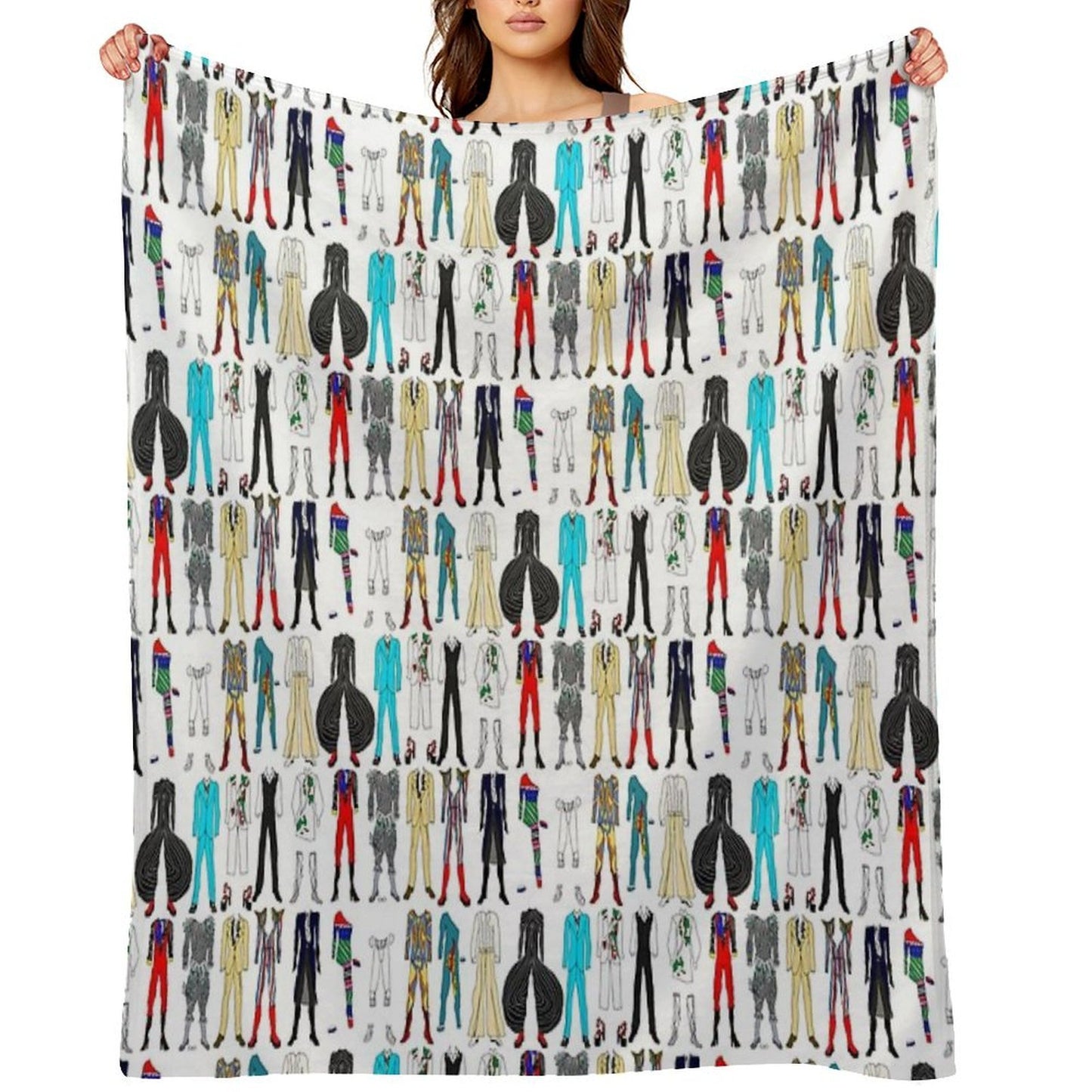 Star Costumes 1 Bowie Multi-functional Throw Blanket