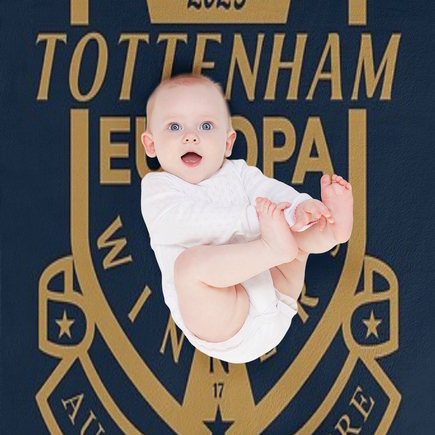 Tottenham Europa League Winners 2025 Sustainable Throw Blanket