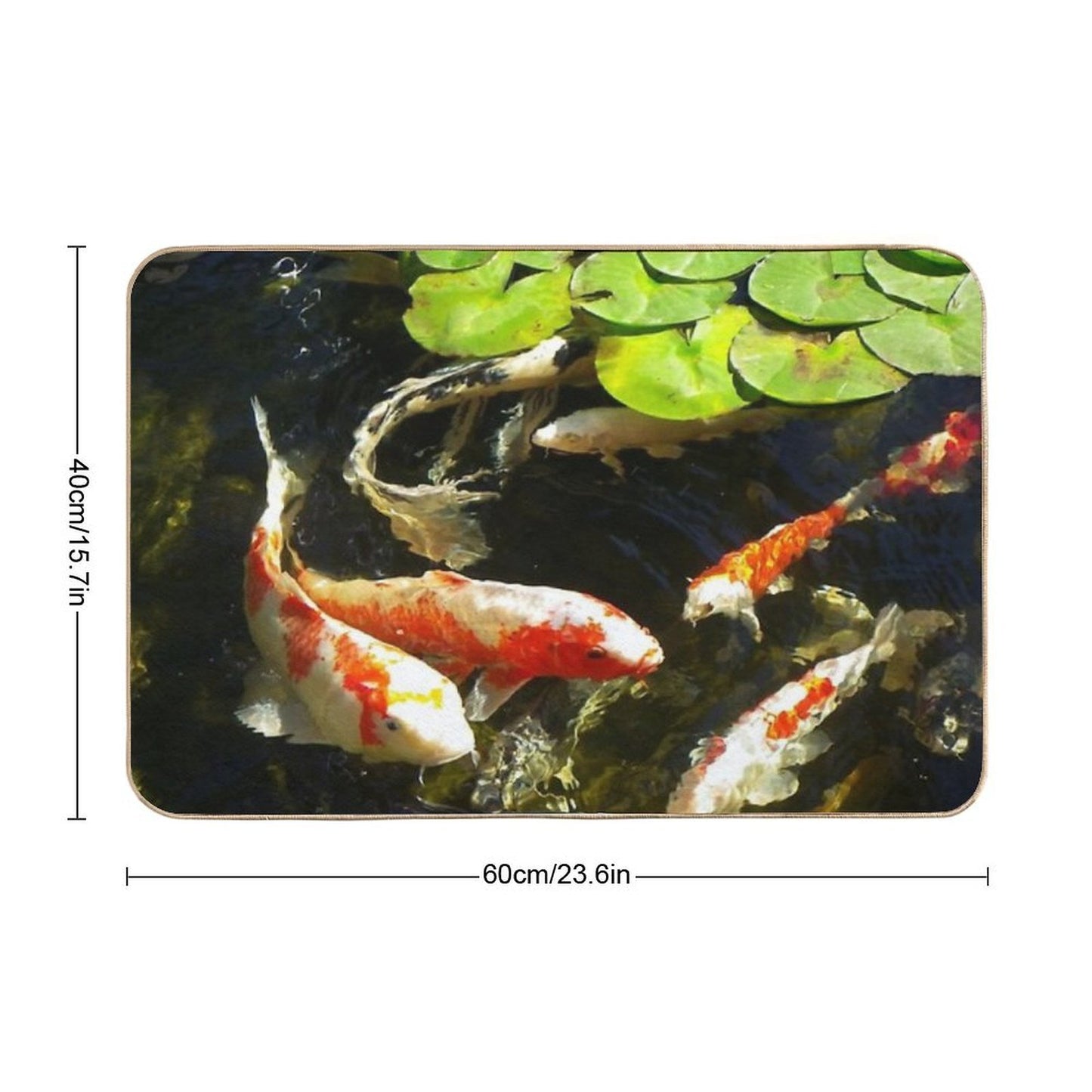 Koi Easy Maintenance Bath Mat