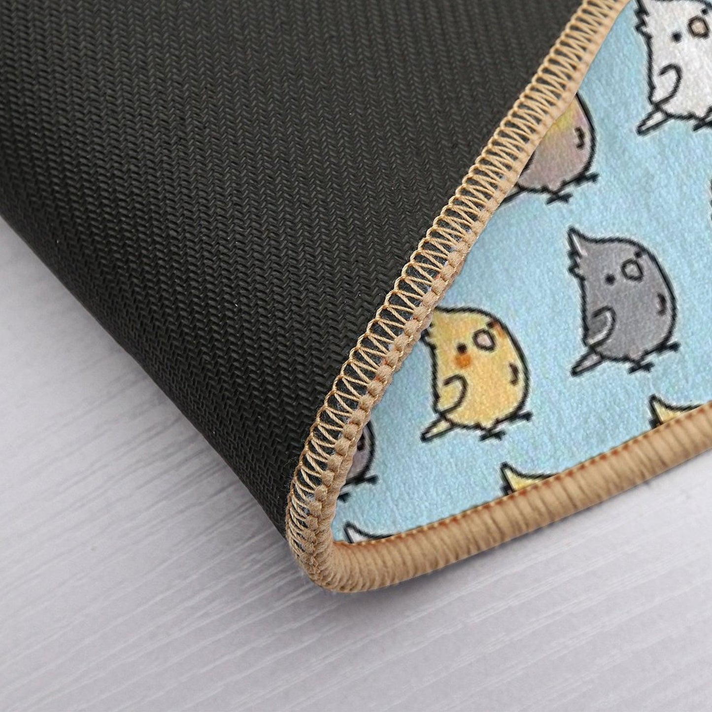 Chubby Cockatiel Collection Versatile Bath Mat
