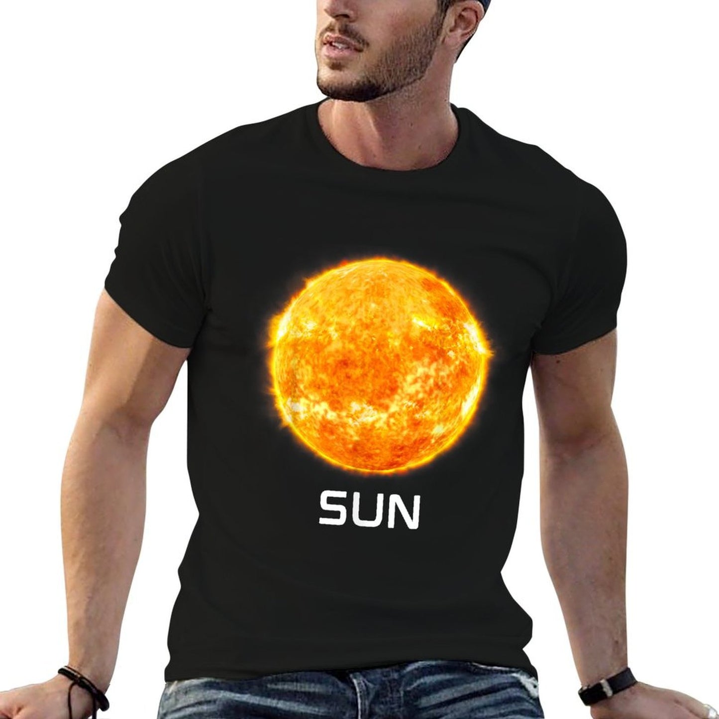 Solar System Planet Sun Outer Space  Versatile T-Shirt