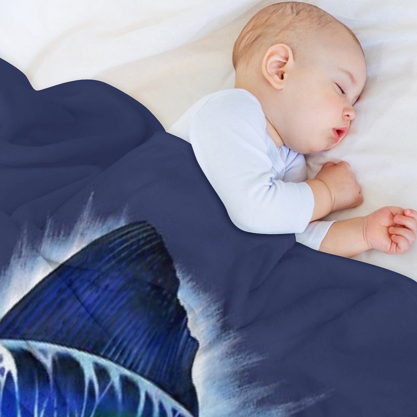 Bull Dolphin Quick-dry Throw Blanket