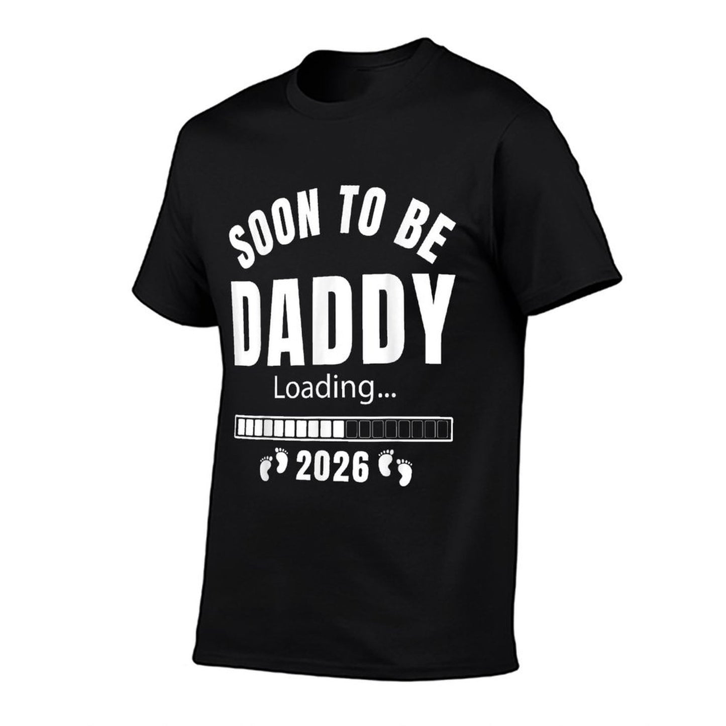 Soon To Be Daddy Est 2026 First Time Dad Promoted To Dad Heathered Texture T-Shirt