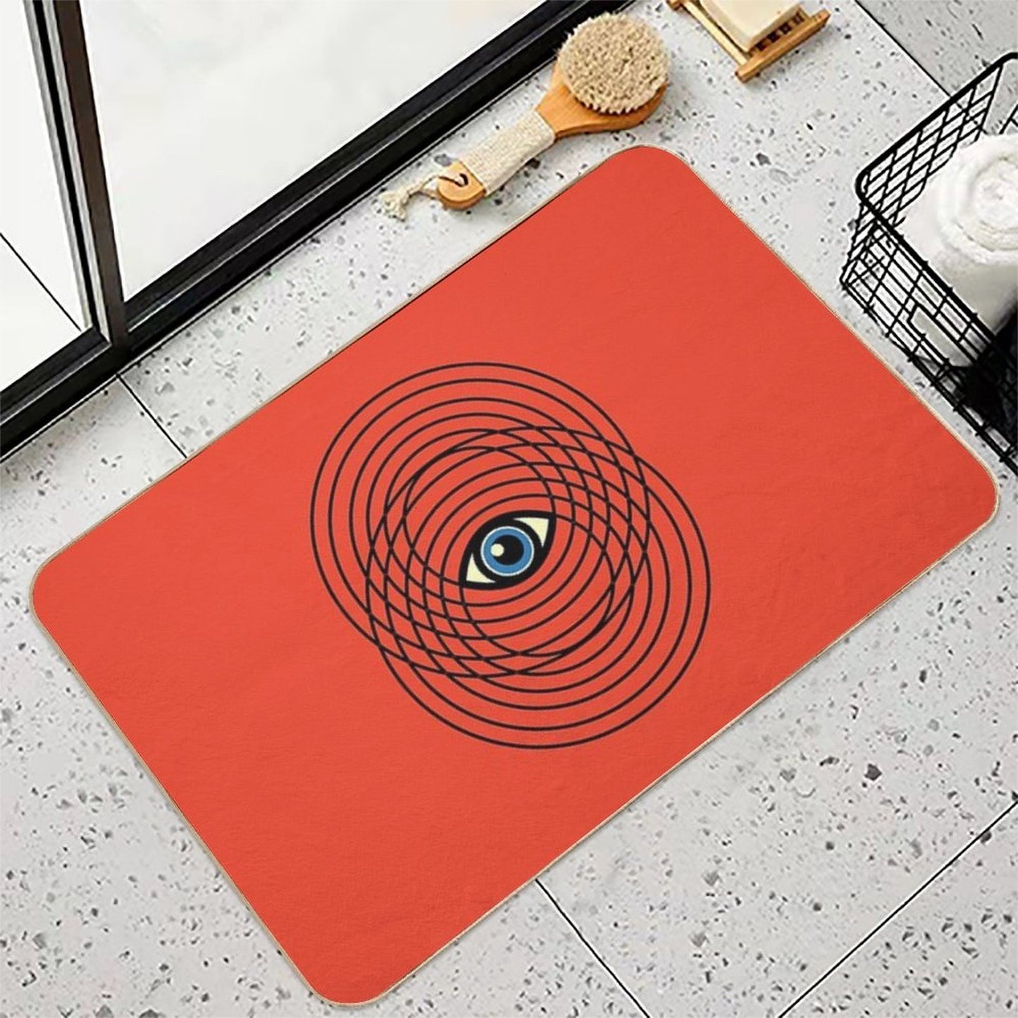 Hypnotic Eco-Friendly Bath Mat
