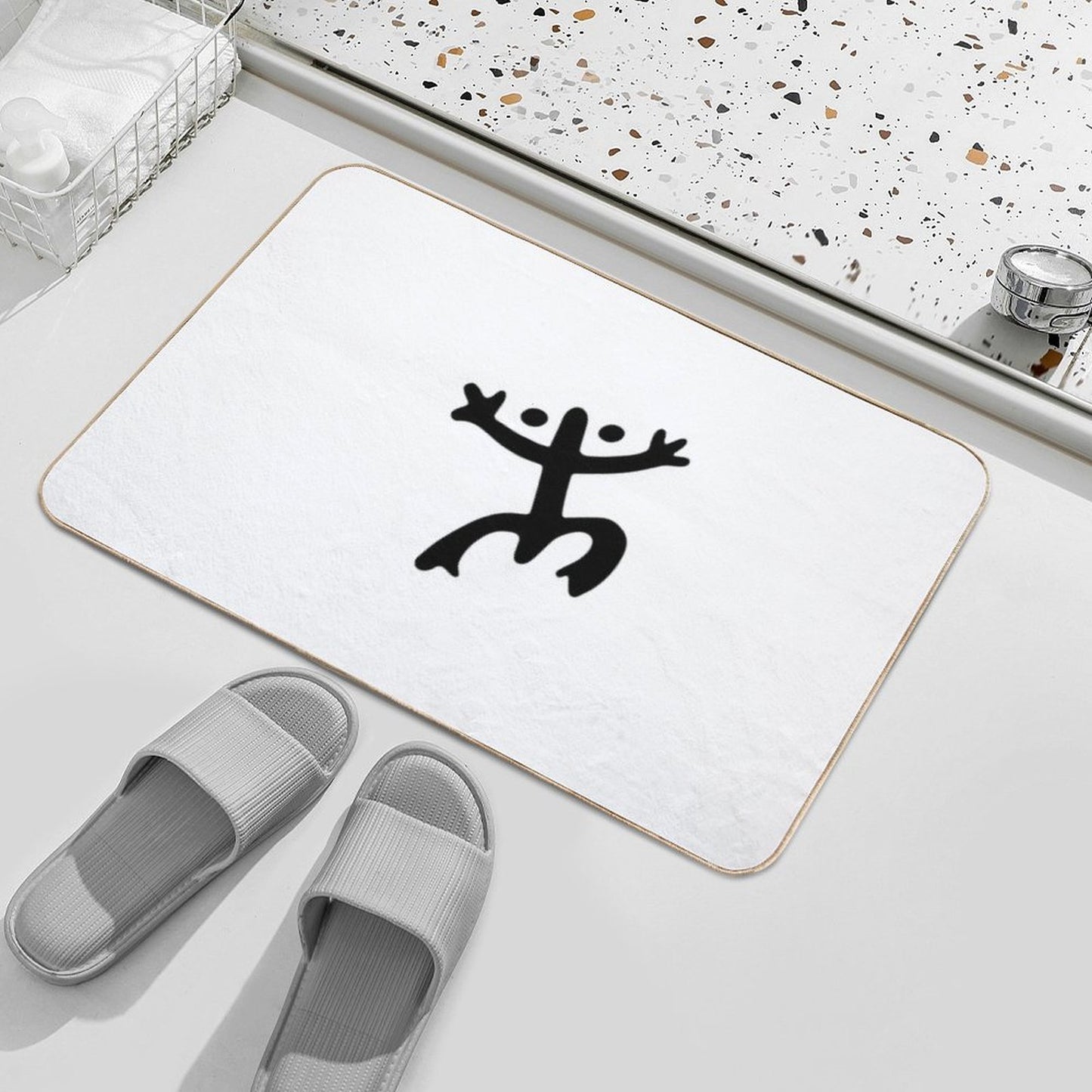 Coqui Taino High-Traffic Bath Mat