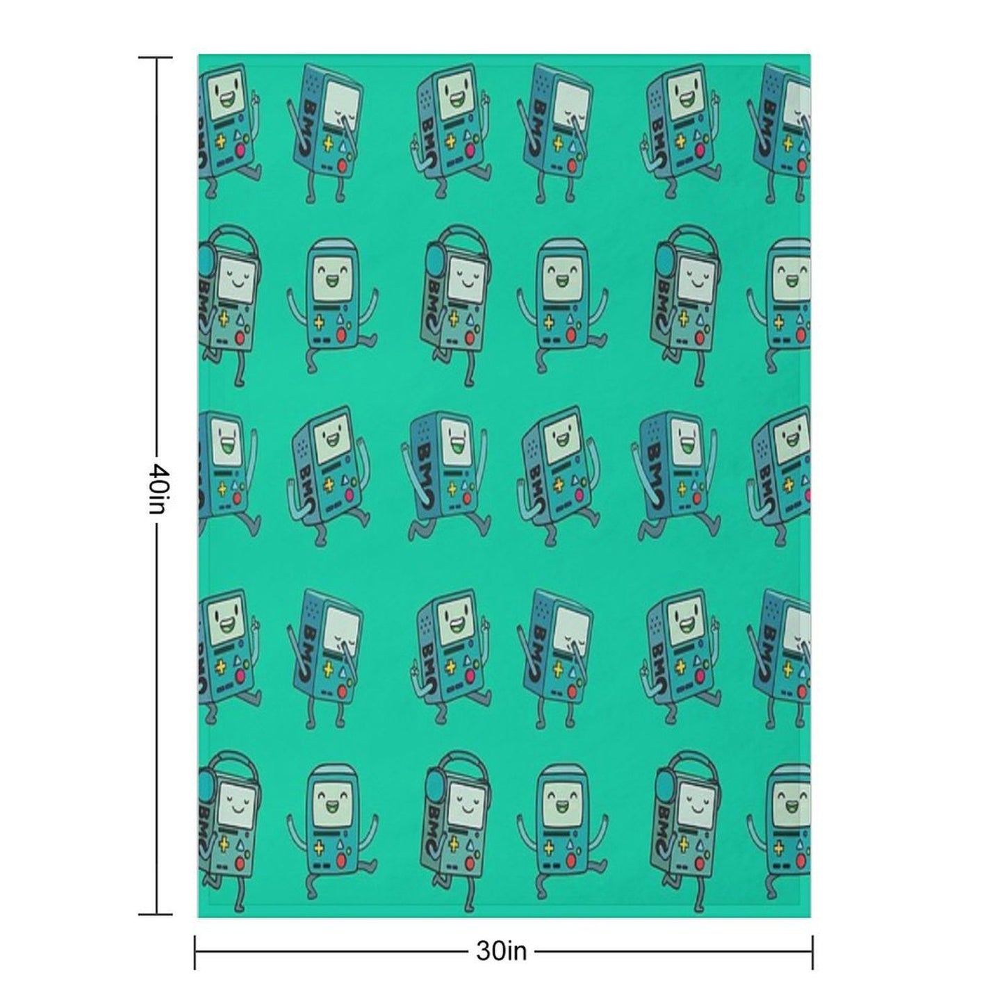 BMO Machine-washable Throw Blanket