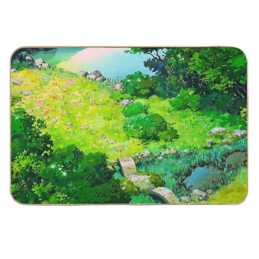So Small In Such A Big World  Slip-Resistant Bath Mat