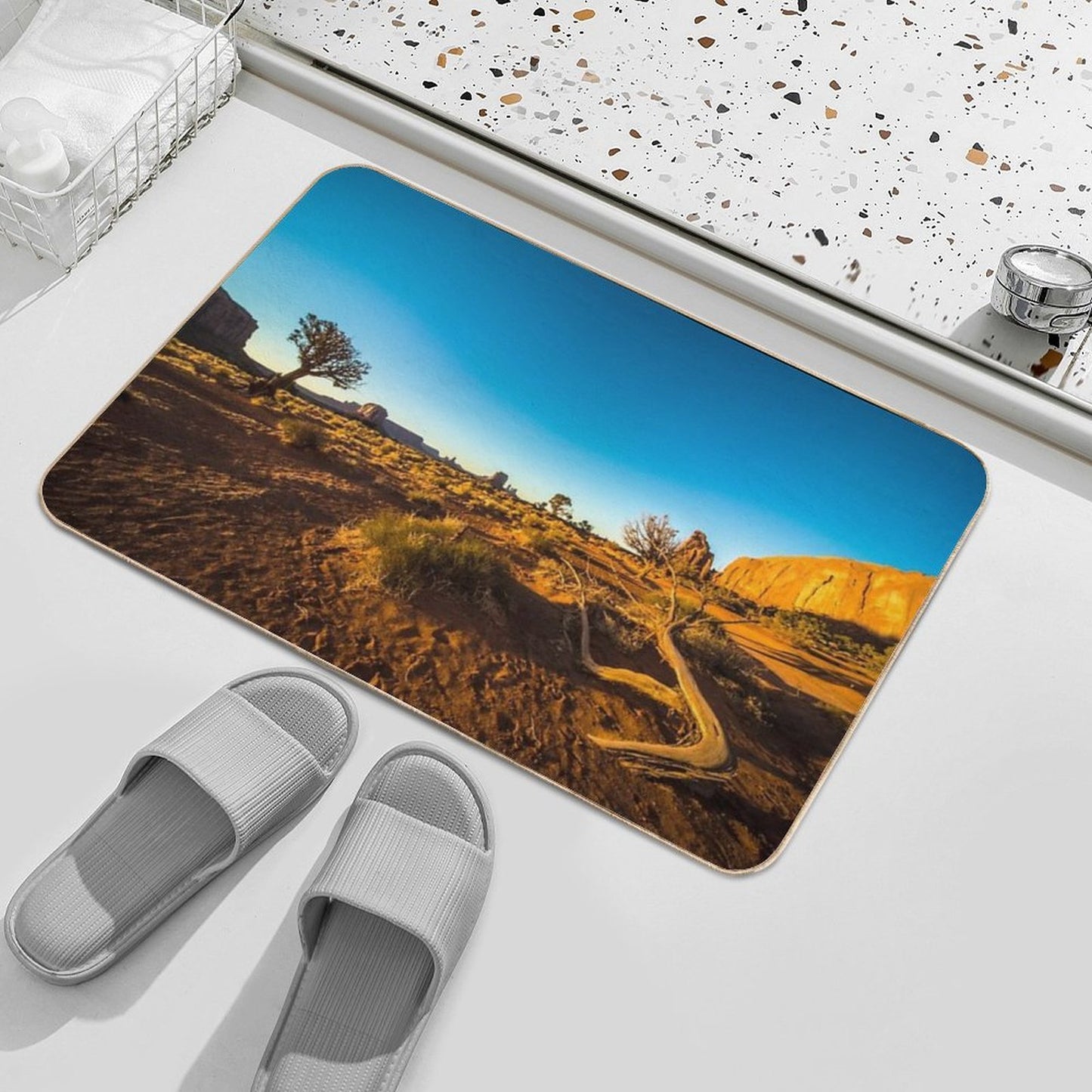 Monument Valley Branch Durable Bath Mat