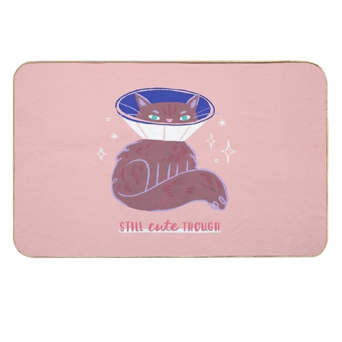 Still Cute Though - Cute Cat Toxin-Free Bath Mat
