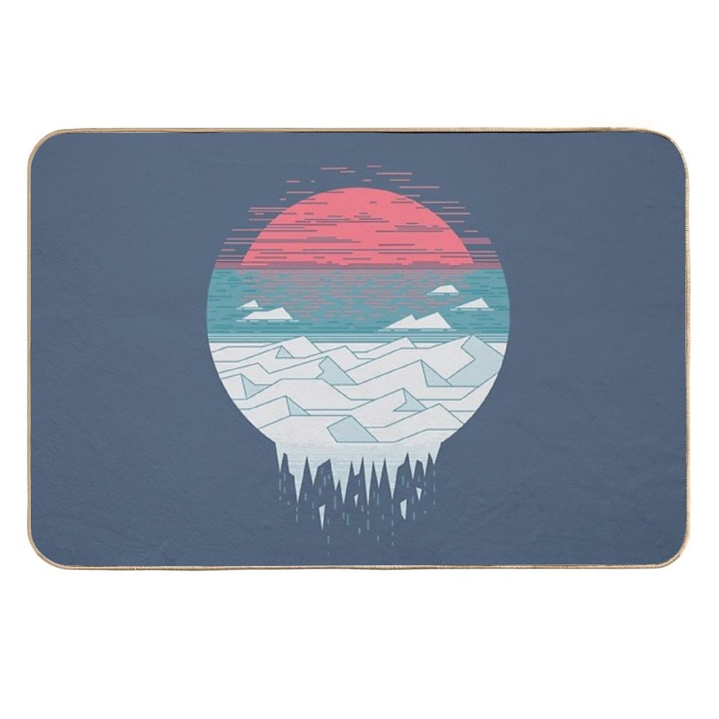 The Great Thaw Rapid-Drying Bath Mat