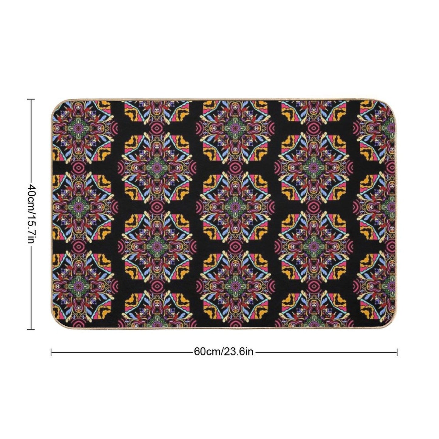 Whispers in The Magic Mirror Stain-Proof Bath Mat